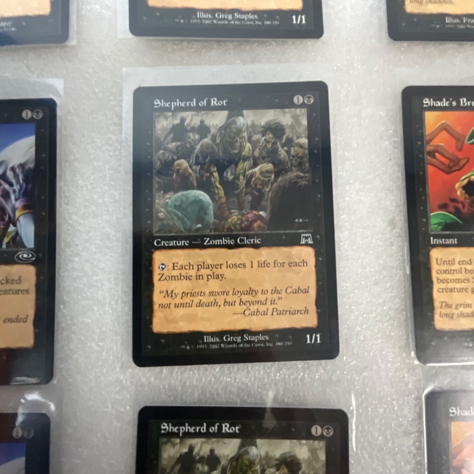 MTG Lot of 20 Black MMQ PLS ONS Shepherd of Rot - Image 17