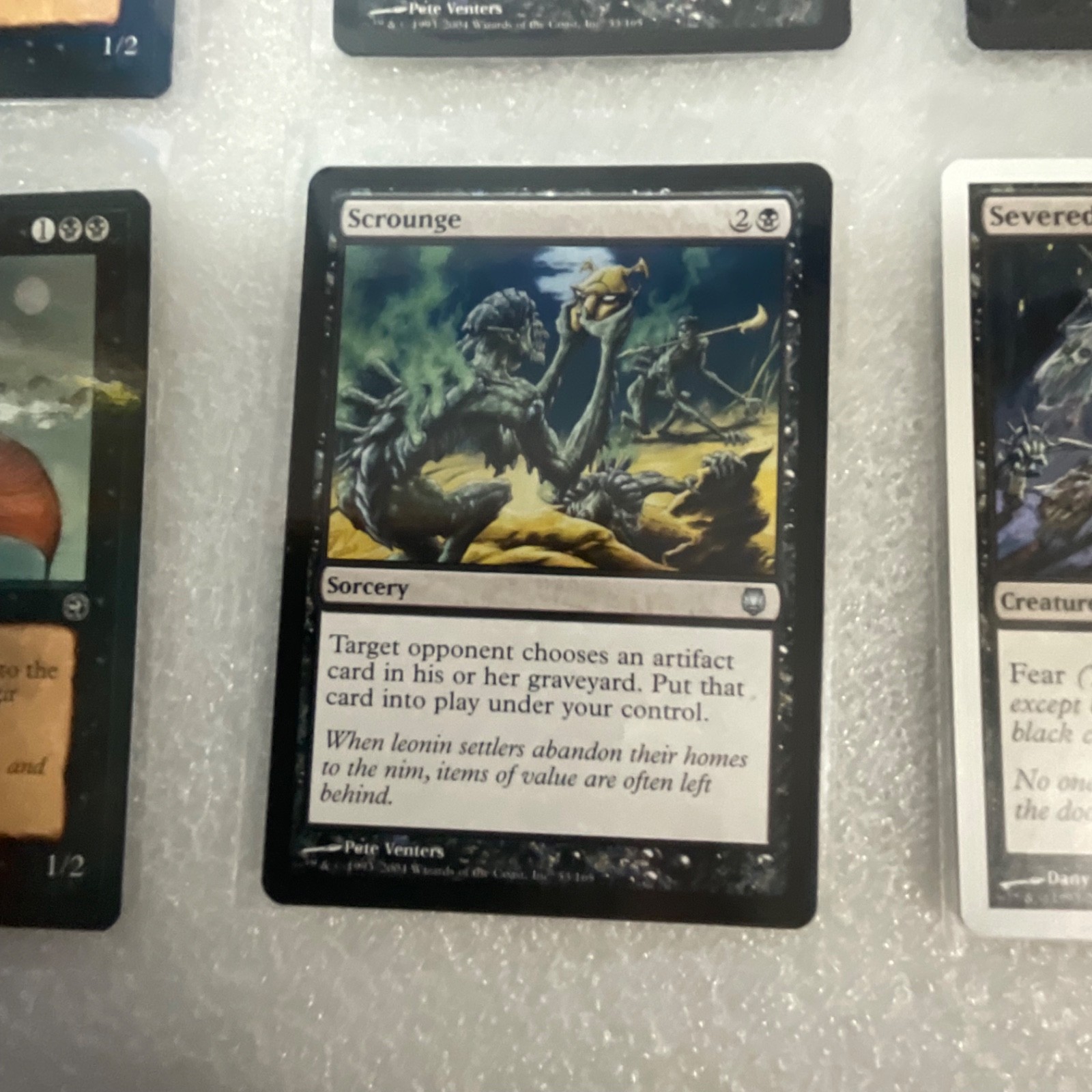 MTG Lot of 20 Black Cards 8th Ed MMQ Darksteel Mixed - Image 7