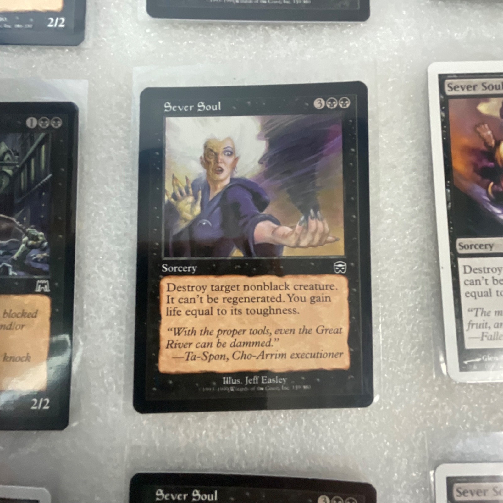 MTG Lot of 20 Black Cards 8th Ed MMQ Darksteel Mixed - Image 16