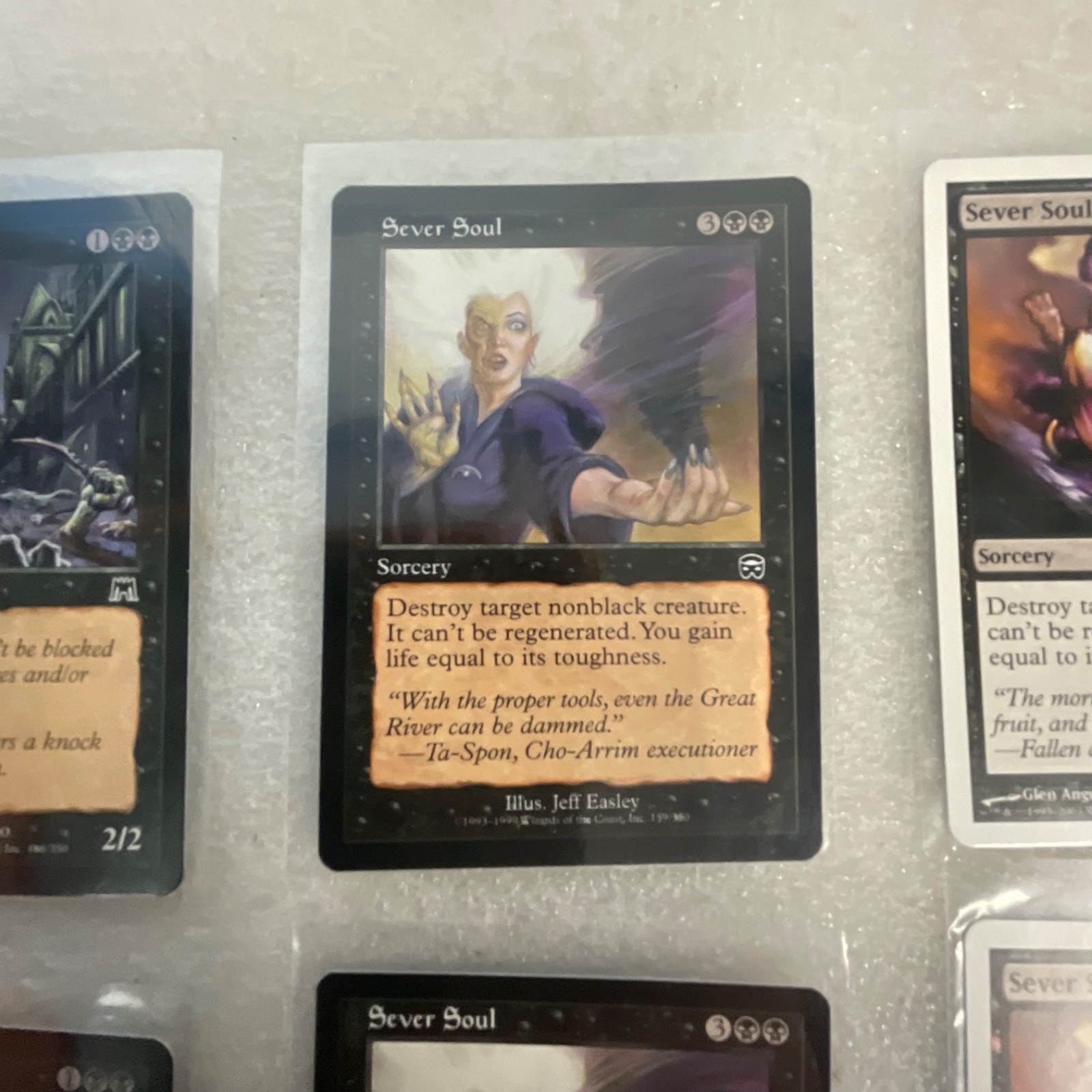MTG Lot of 20 Black Cards 8th Ed MMQ Darksteel Mixed - Image 18