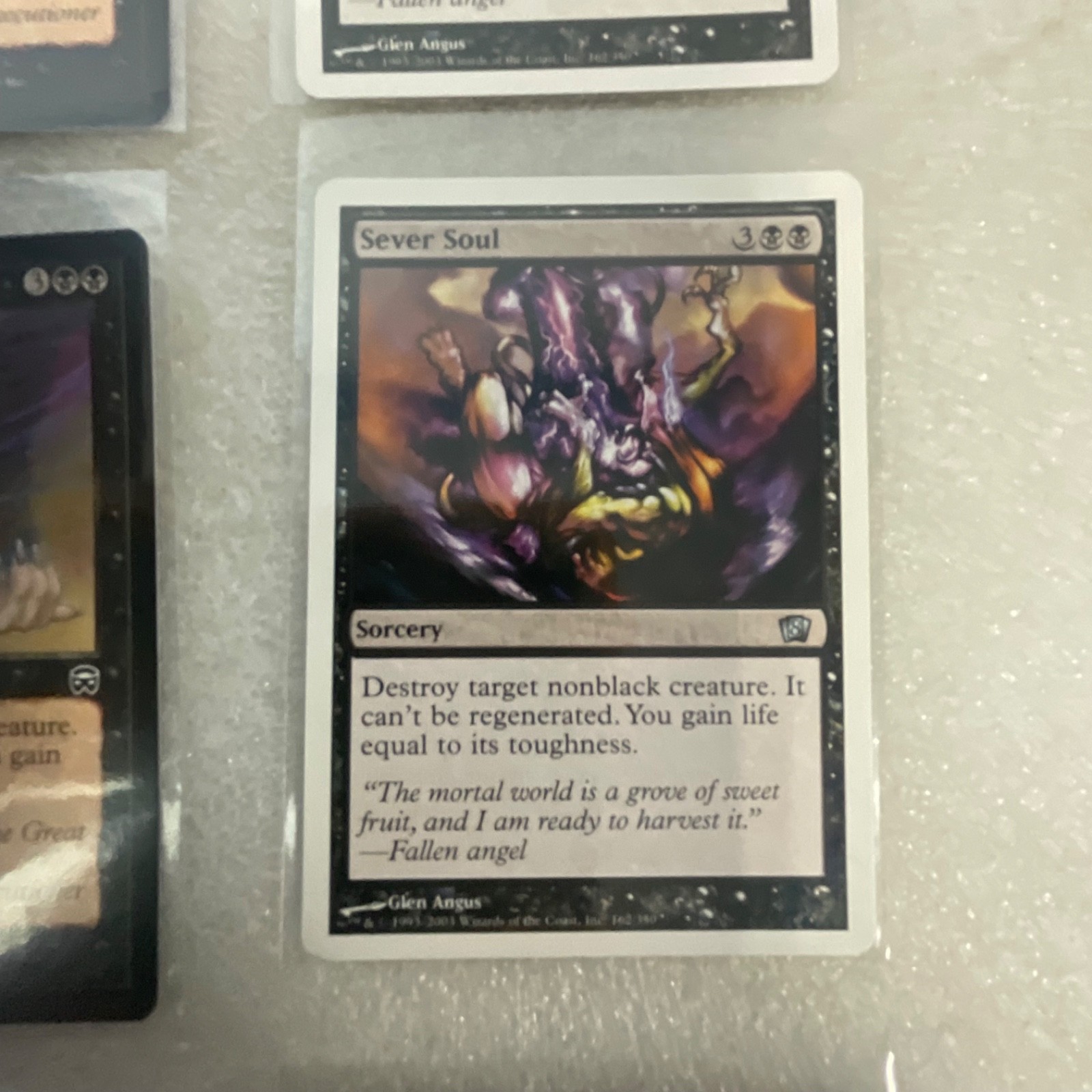 MTG Lot of 20 Black Cards 8th Ed MMQ Darksteel Mixed - Image 20