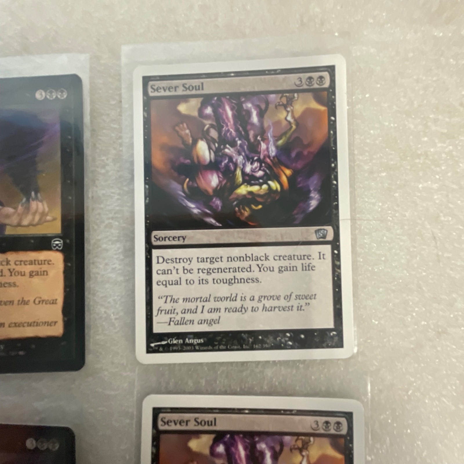MTG Lot of 20 Black Cards 8th Ed MMQ Darksteel Mixed - Image 19
