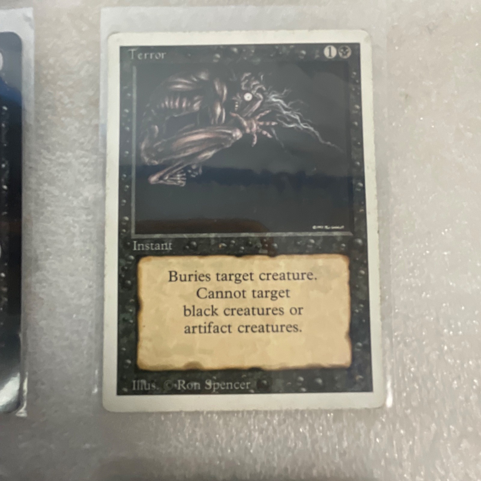 MTG Lot of 20 Black Cards Nemesis 8th Terror Spineless Thug - Image 20