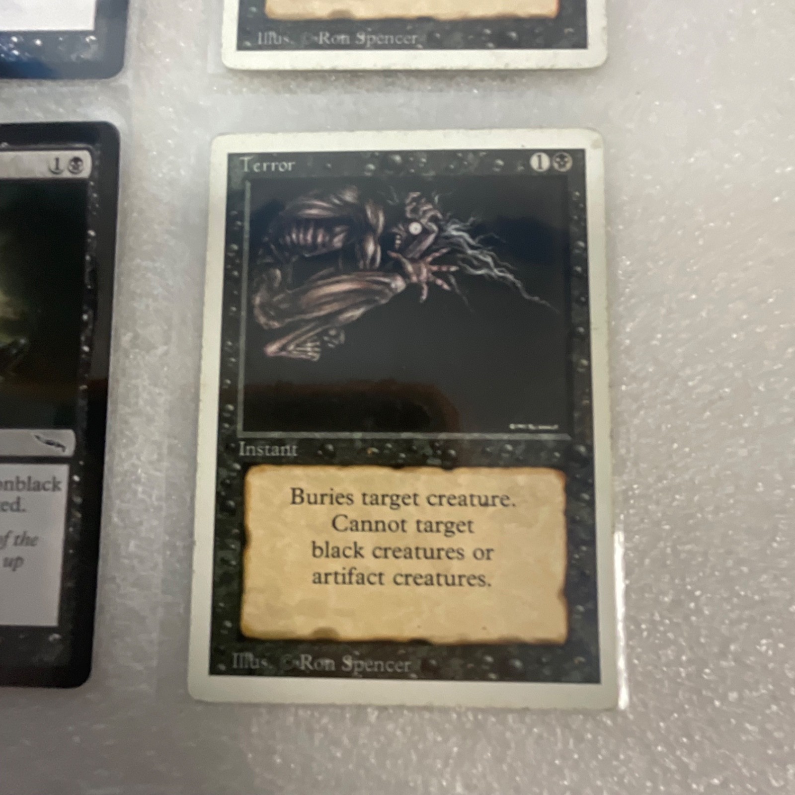 MTG Lot of 20 Black Cards Nemesis 8th Terror Spineless Thug - Image 21