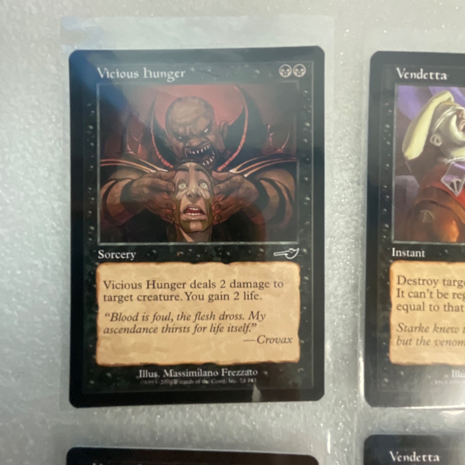 Magic the Gathering MTG Lot of 20 Black Cards Nemesis Mixed - Image 3