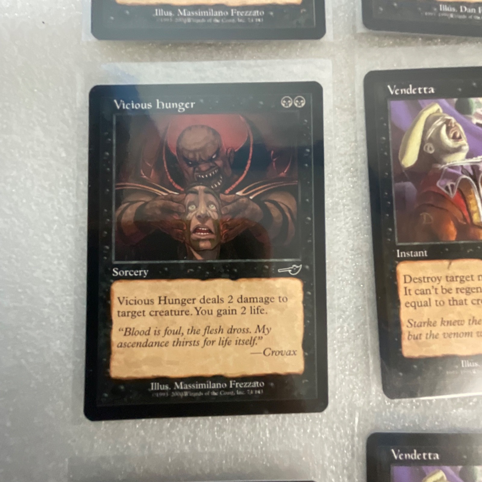 Magic the Gathering MTG Lot of 20 Black Cards Nemesis Mixed - Image 4