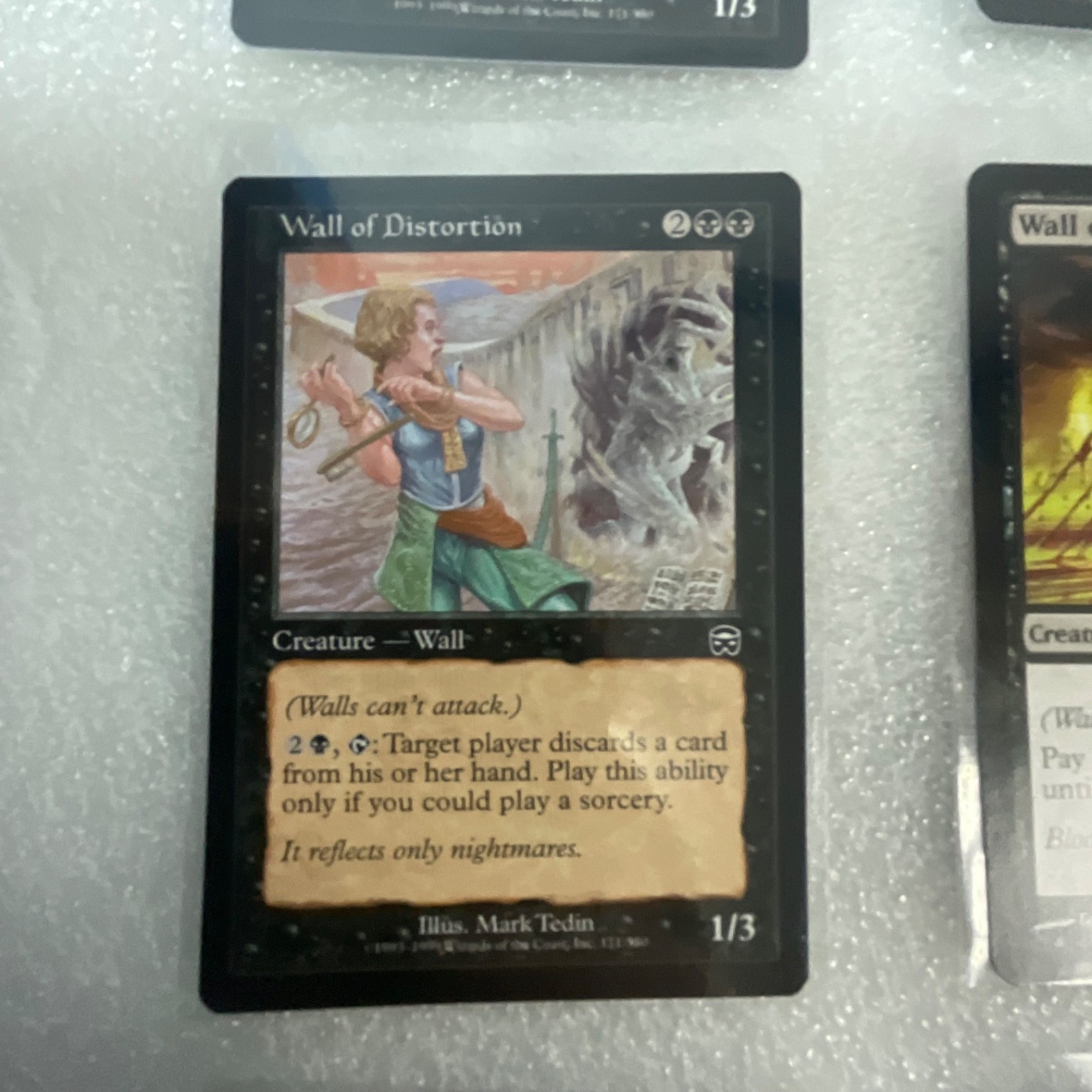 MTG Lot of 20 Black Cards MMQ MRD 8ED Wall of Blood Mixed - Image 5