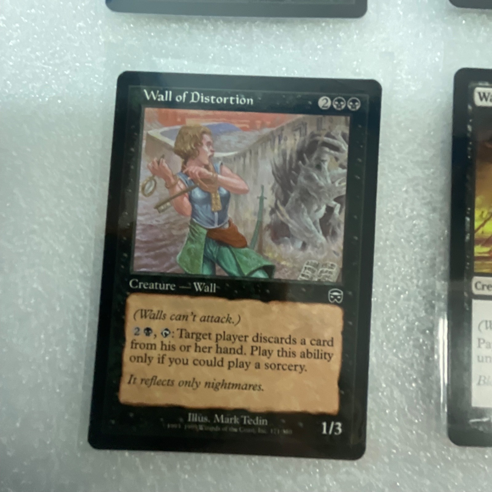 MTG Lot of 20 Black Cards MMQ MRD 8ED Wall of Blood Mixed - Image 6