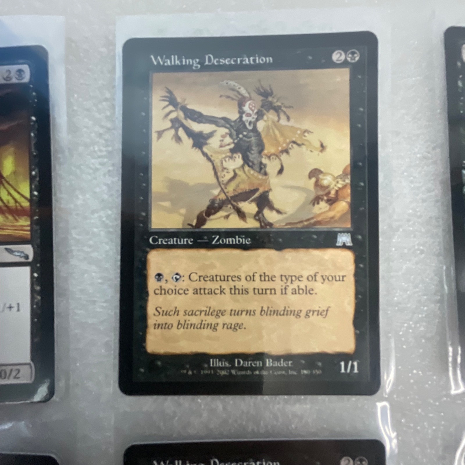 MTG Lot of 20 Black Cards MMQ MRD 8ED Wall of Blood Mixed - Image 11