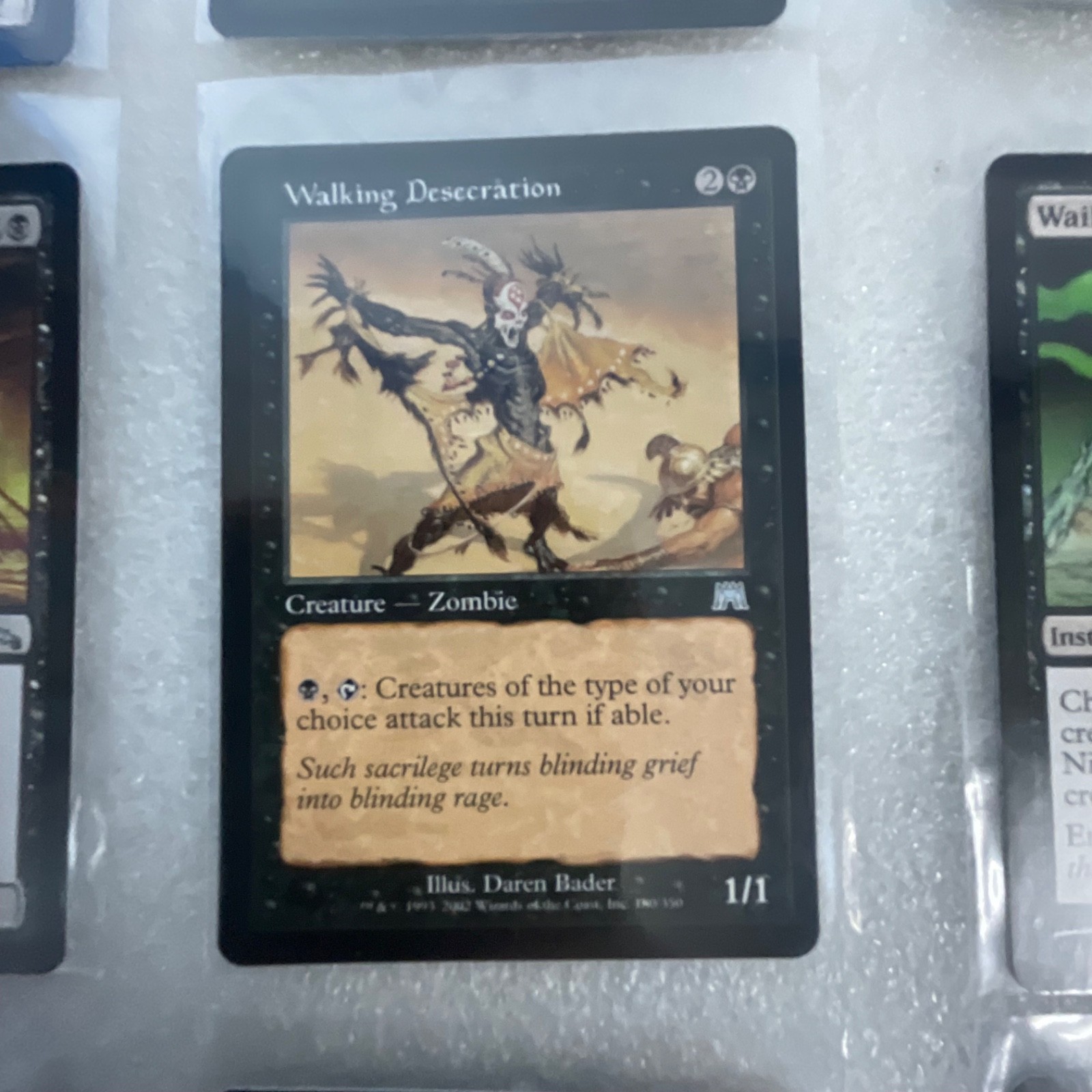 MTG Lot of 20 Black Cards MMQ MRD 8ED Wall of Blood Mixed - Image 12