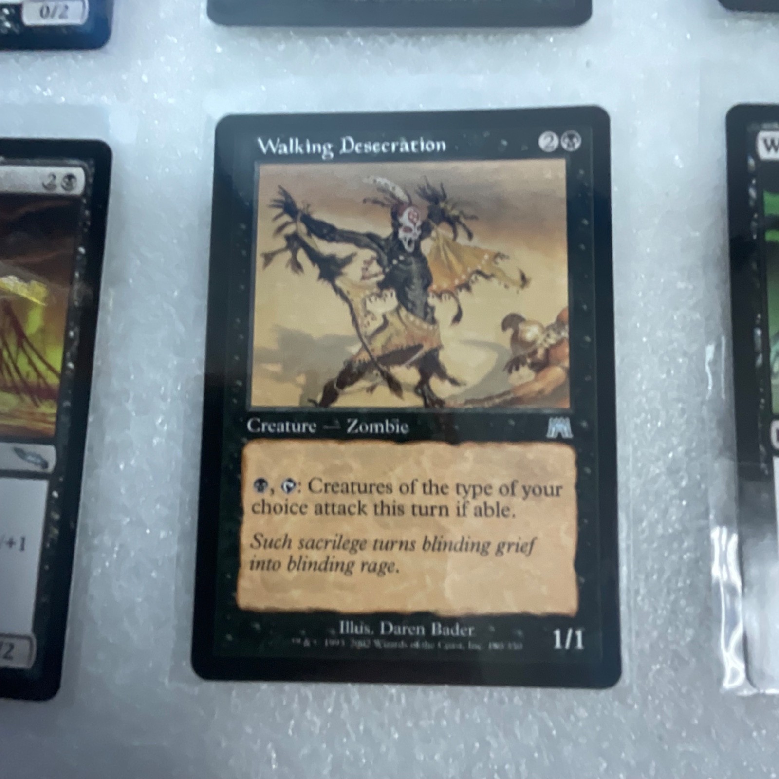 MTG Lot of 20 Black Cards MMQ MRD 8ED Wall of Blood Mixed - Image 14