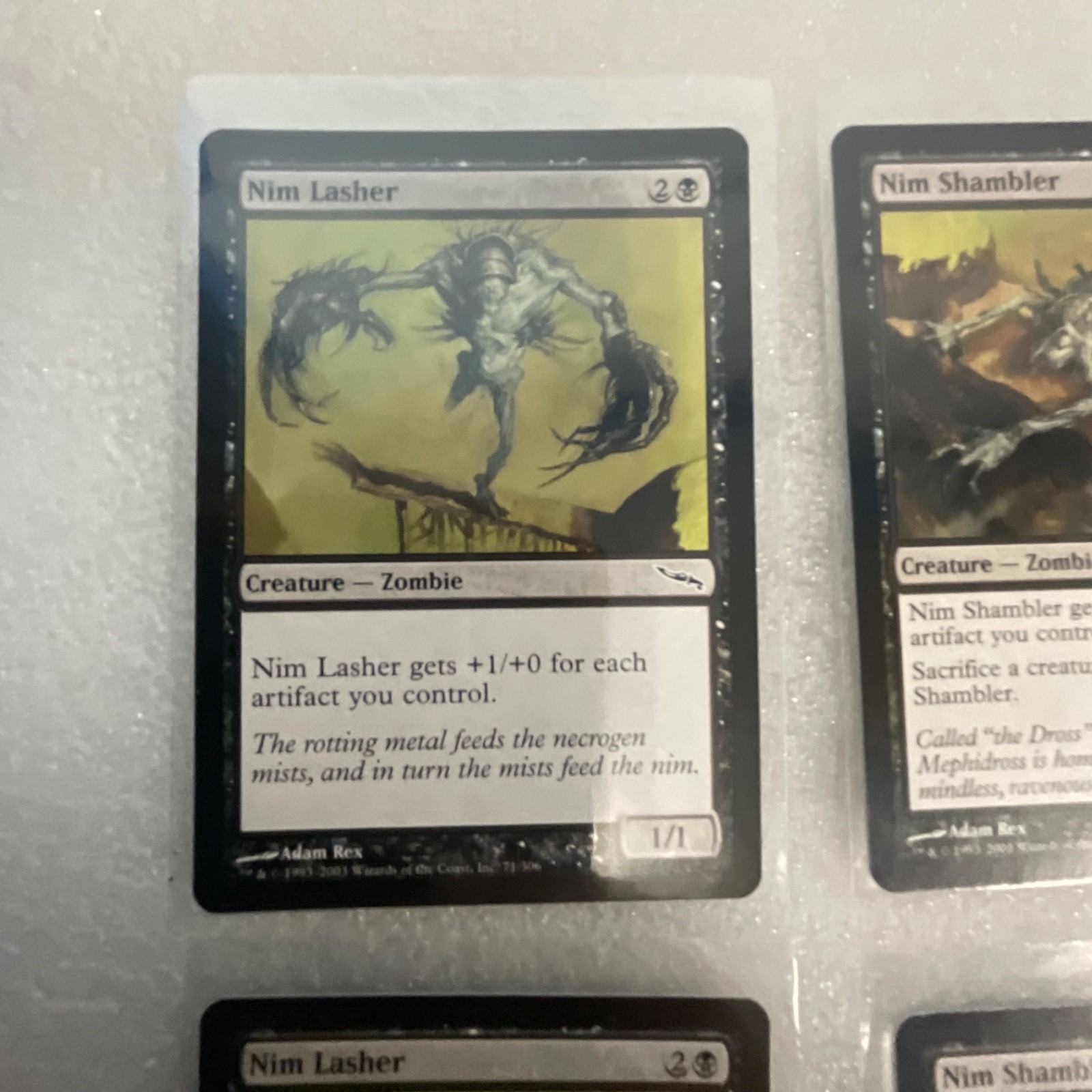 MTG Lot of 20 Black Cards Mirrodin Darksteel Planeshift - Image 3