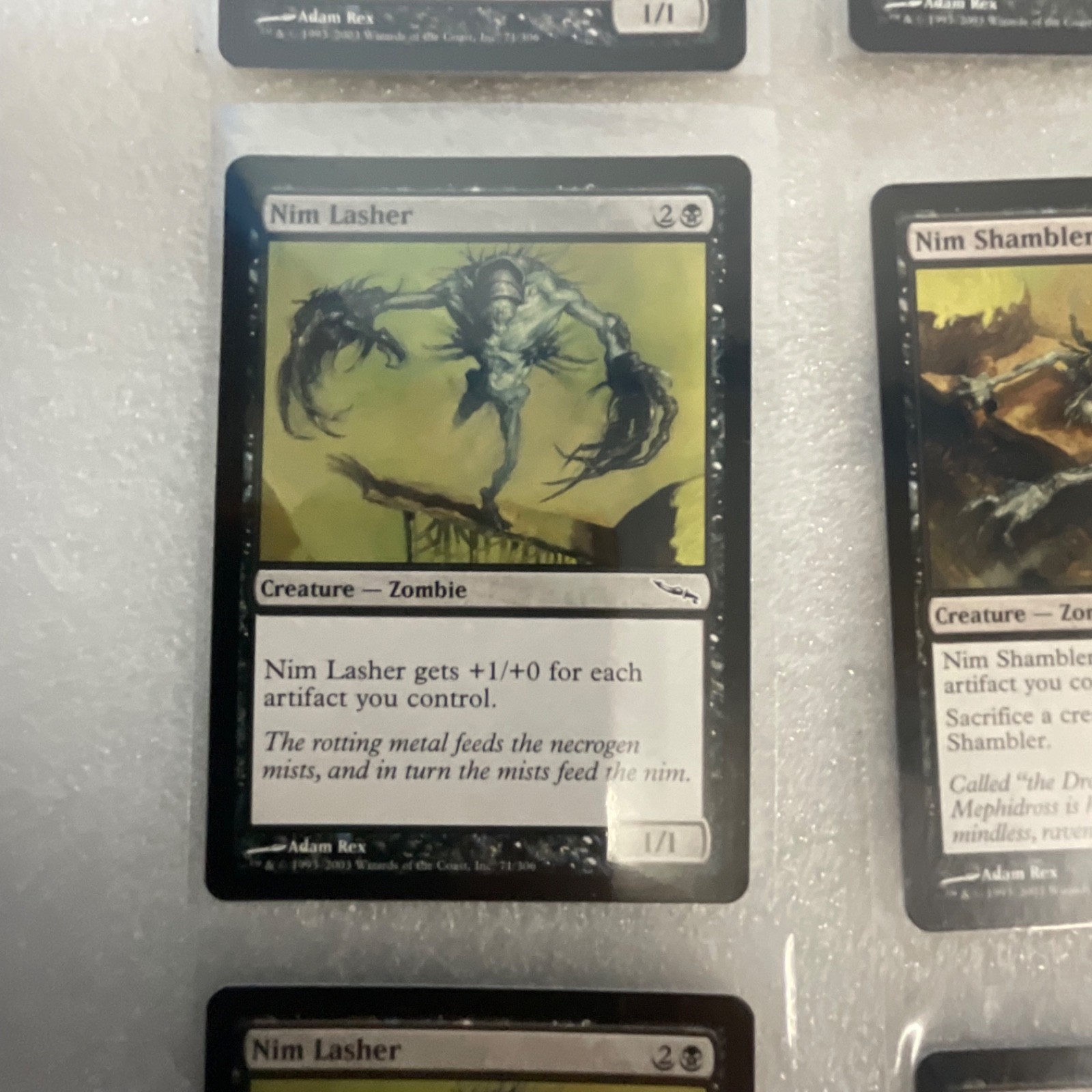 MTG Lot of 20 Black Cards Mirrodin Darksteel Planeshift - Image 4