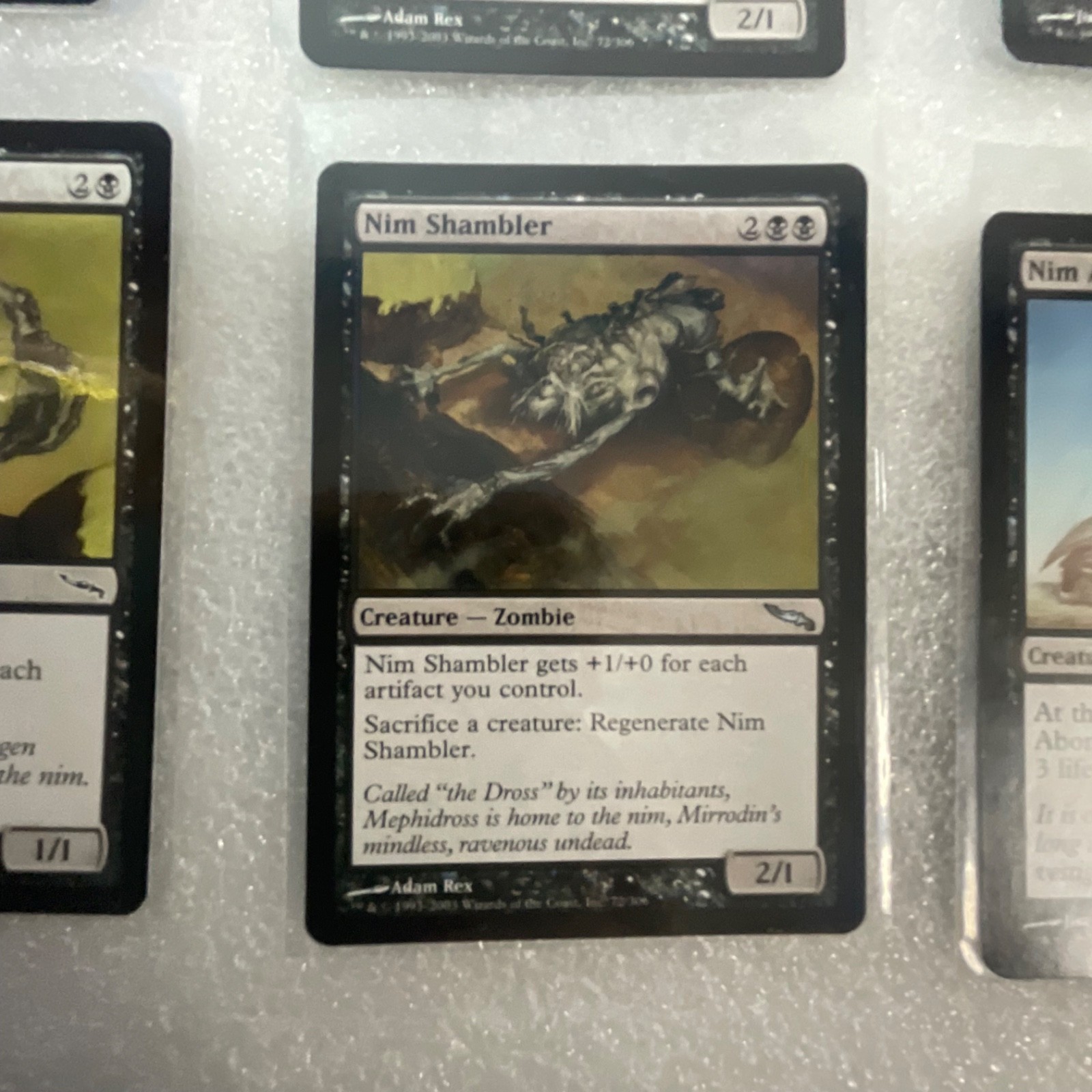 MTG Lot of 20 Black Cards Mirrodin Darksteel Planeshift - Image 7