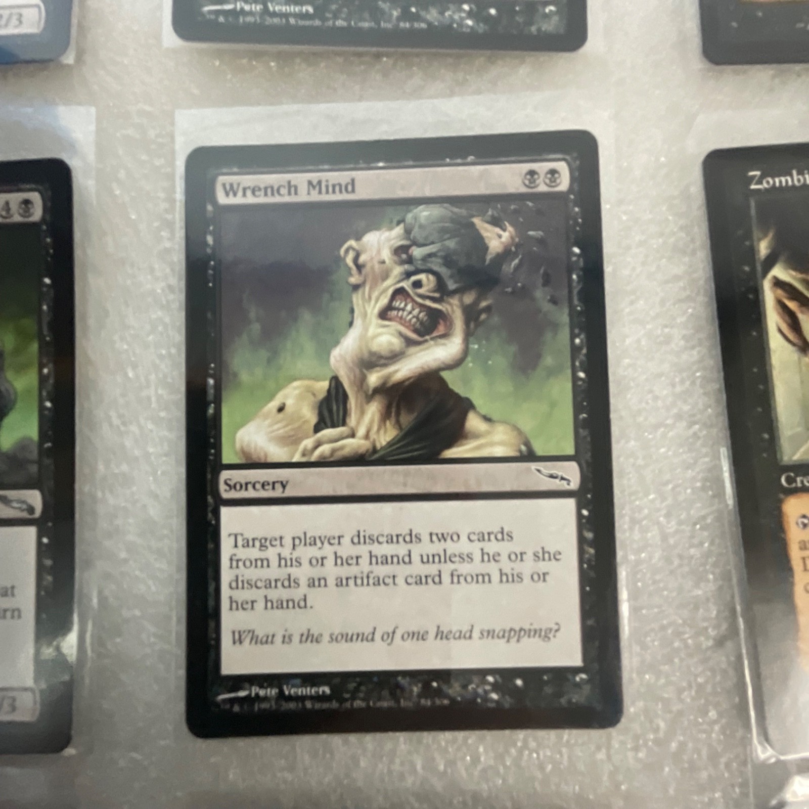 MTG Lot of 20 Black Cards Mirrodin Odyssey Mixed Woebearer - Image 17