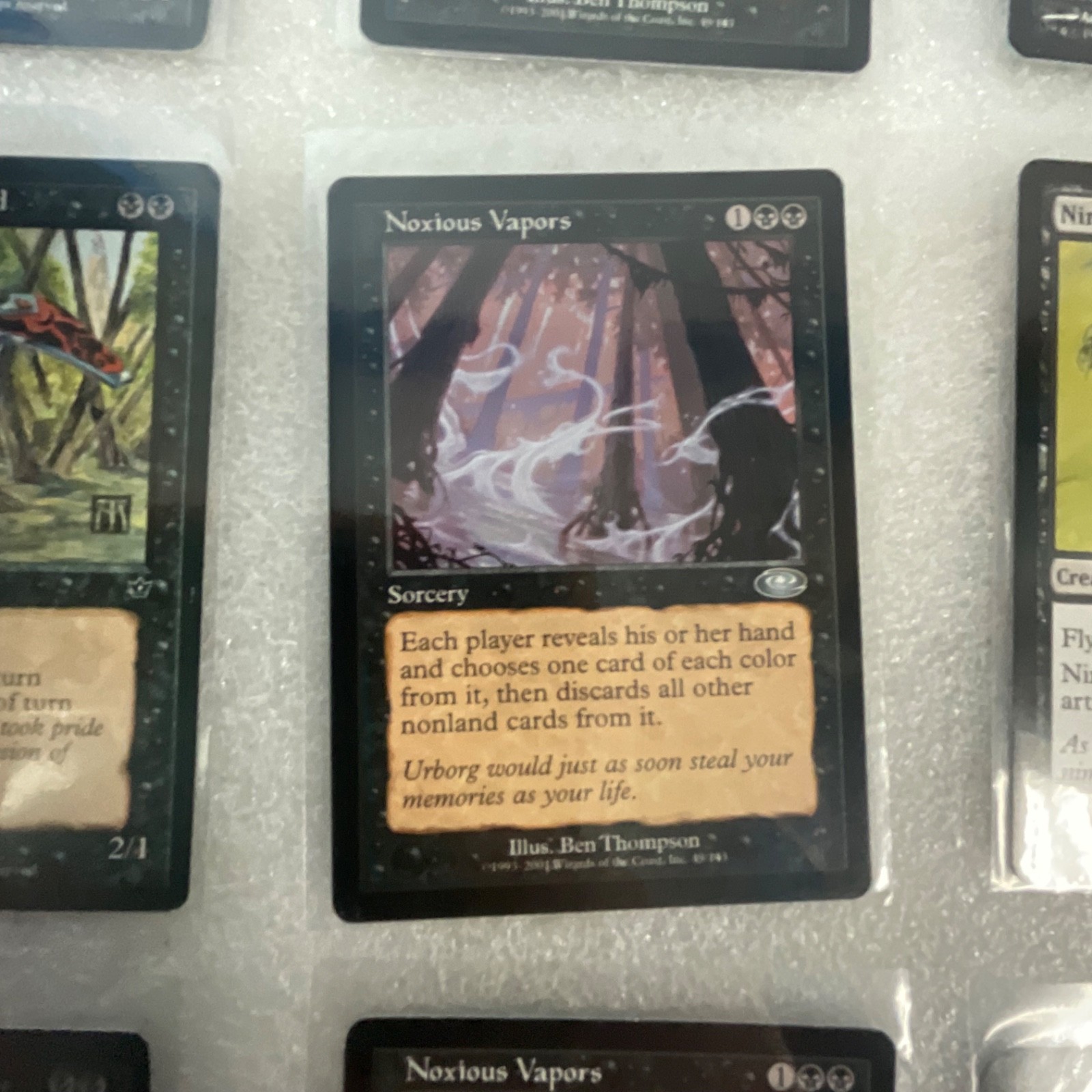 MTG Lot of 20 Black Cards Zombie Cannibal Mixed ODY INV PLS MRD - Image 16