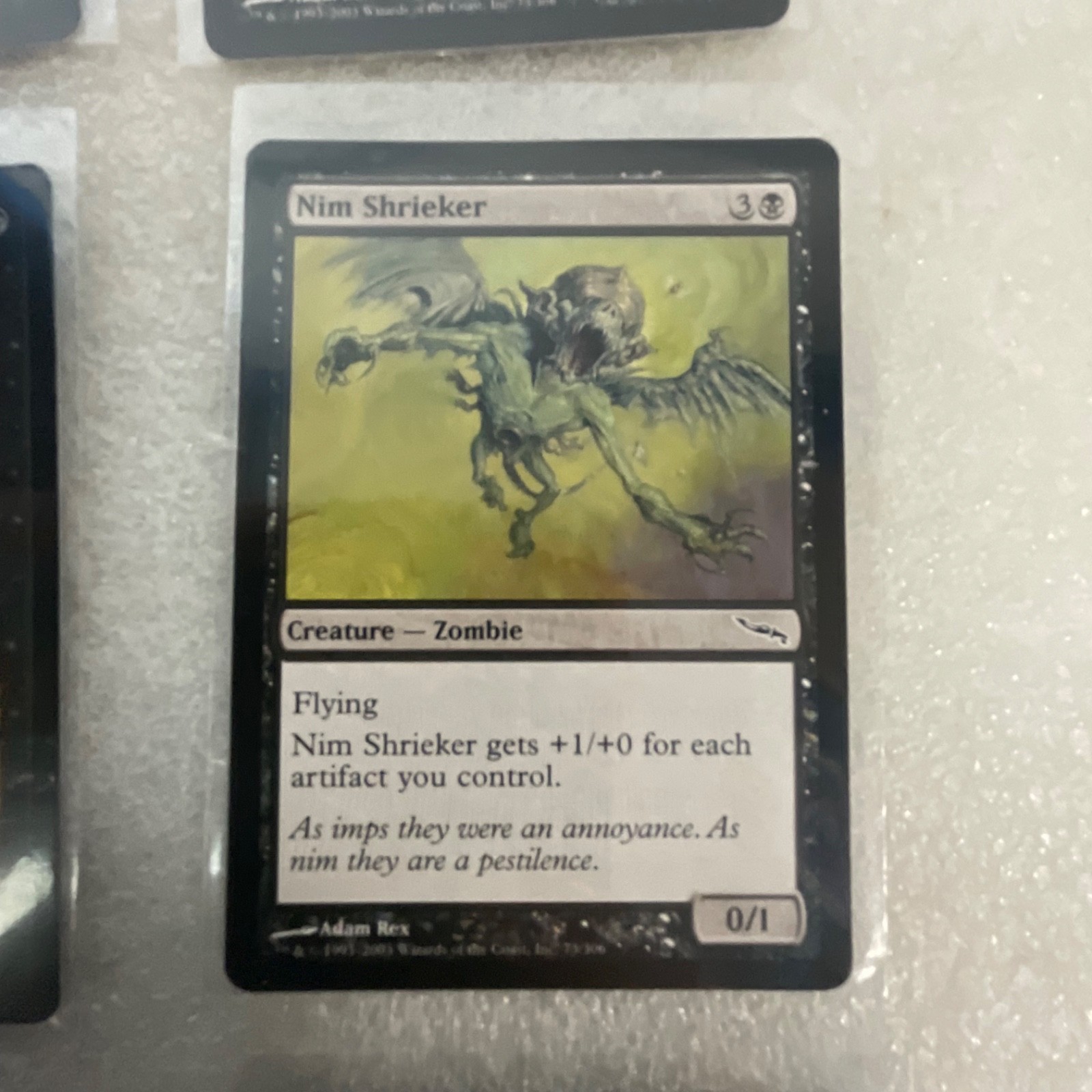 MTG Lot of 20 Black Cards Zombie Cannibal Mixed ODY INV PLS MRD - Image 20