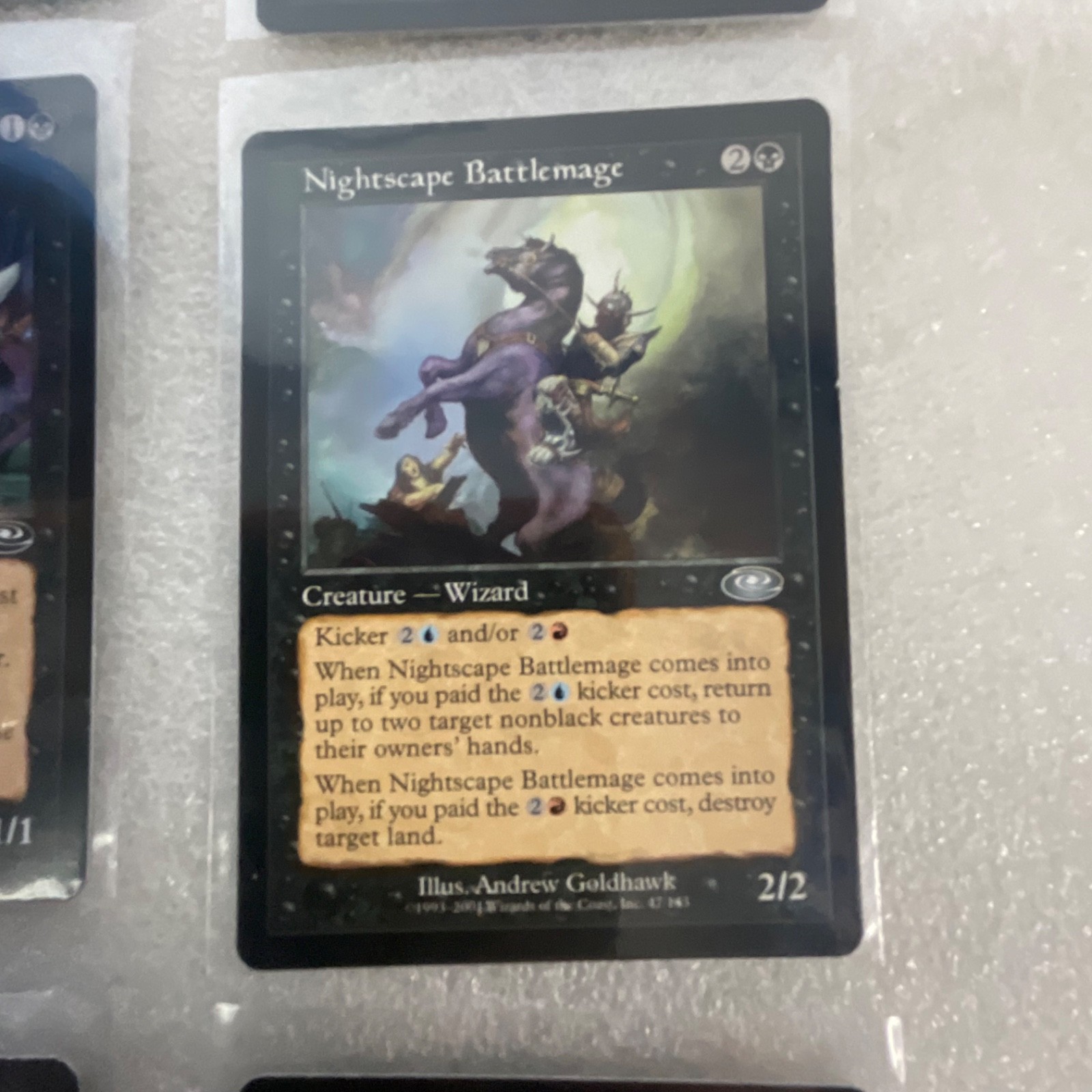 MTG Lot of 20 Black Cards Mirrodin Darksteel Planeshift - Image 20