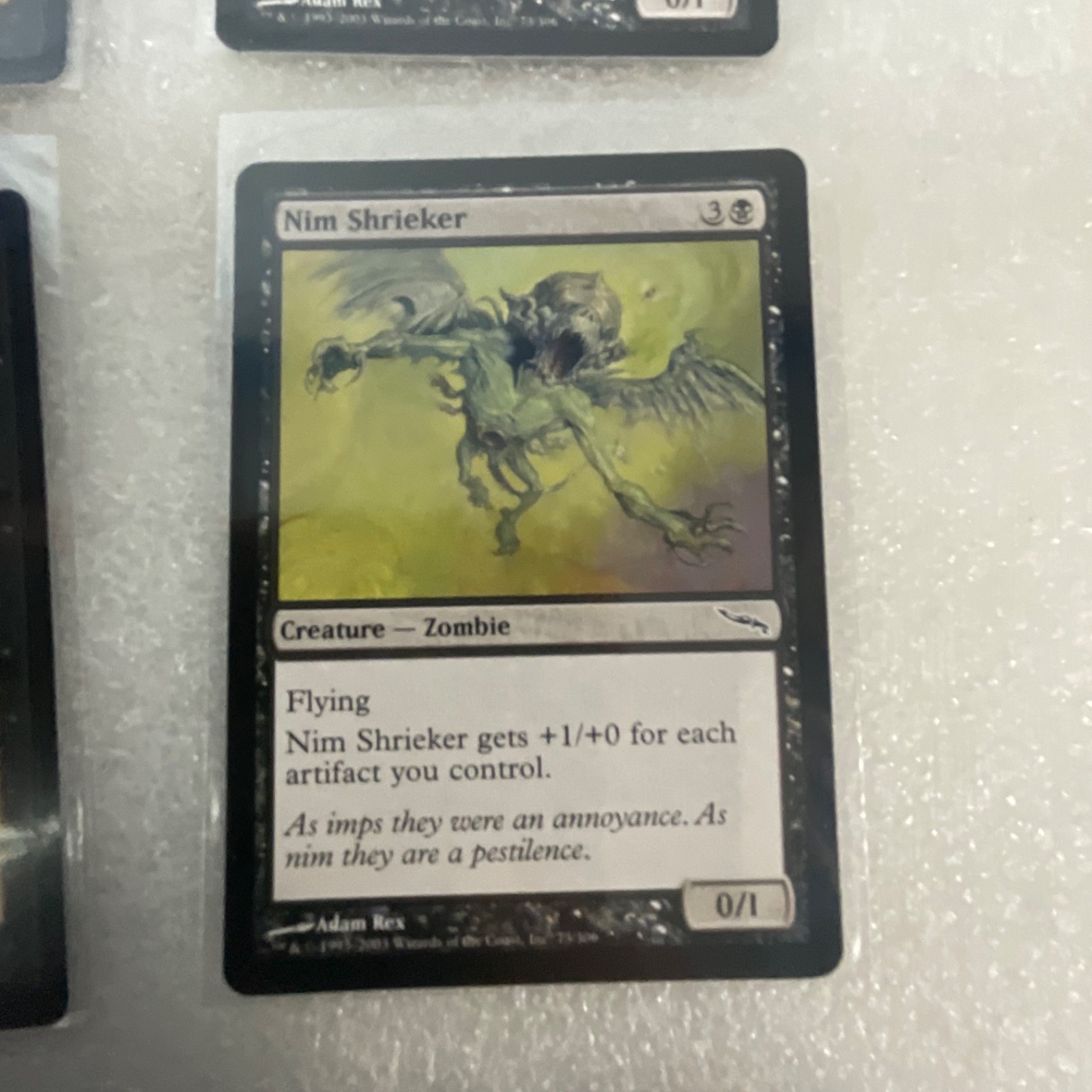 MTG Lot of 20 Black Cards Zombie Cannibal Mixed ODY INV PLS MRD - Image 21
