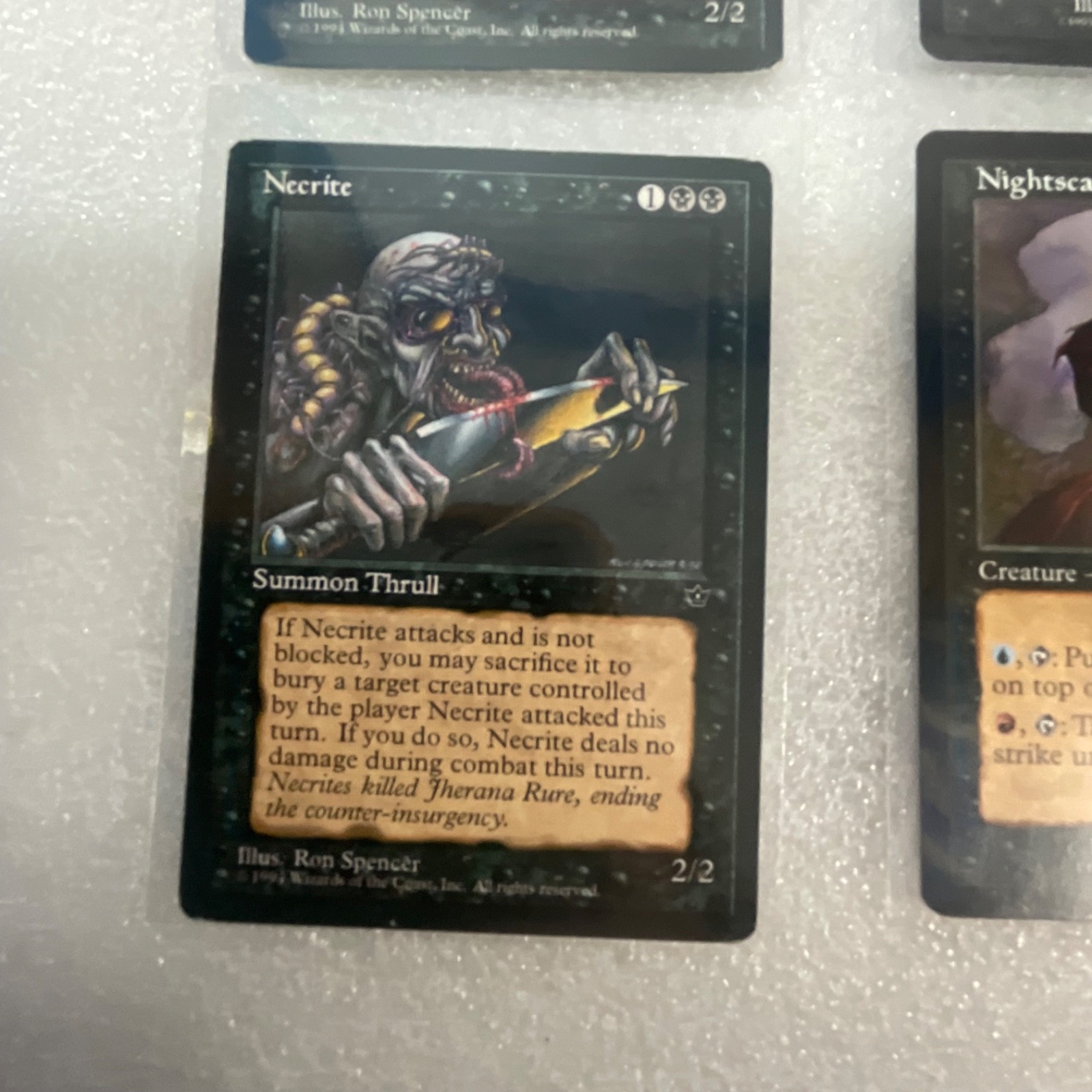 MTG Lot of 20 Black Cards Necrite Nightscape Apprentice Mixed - Image 6