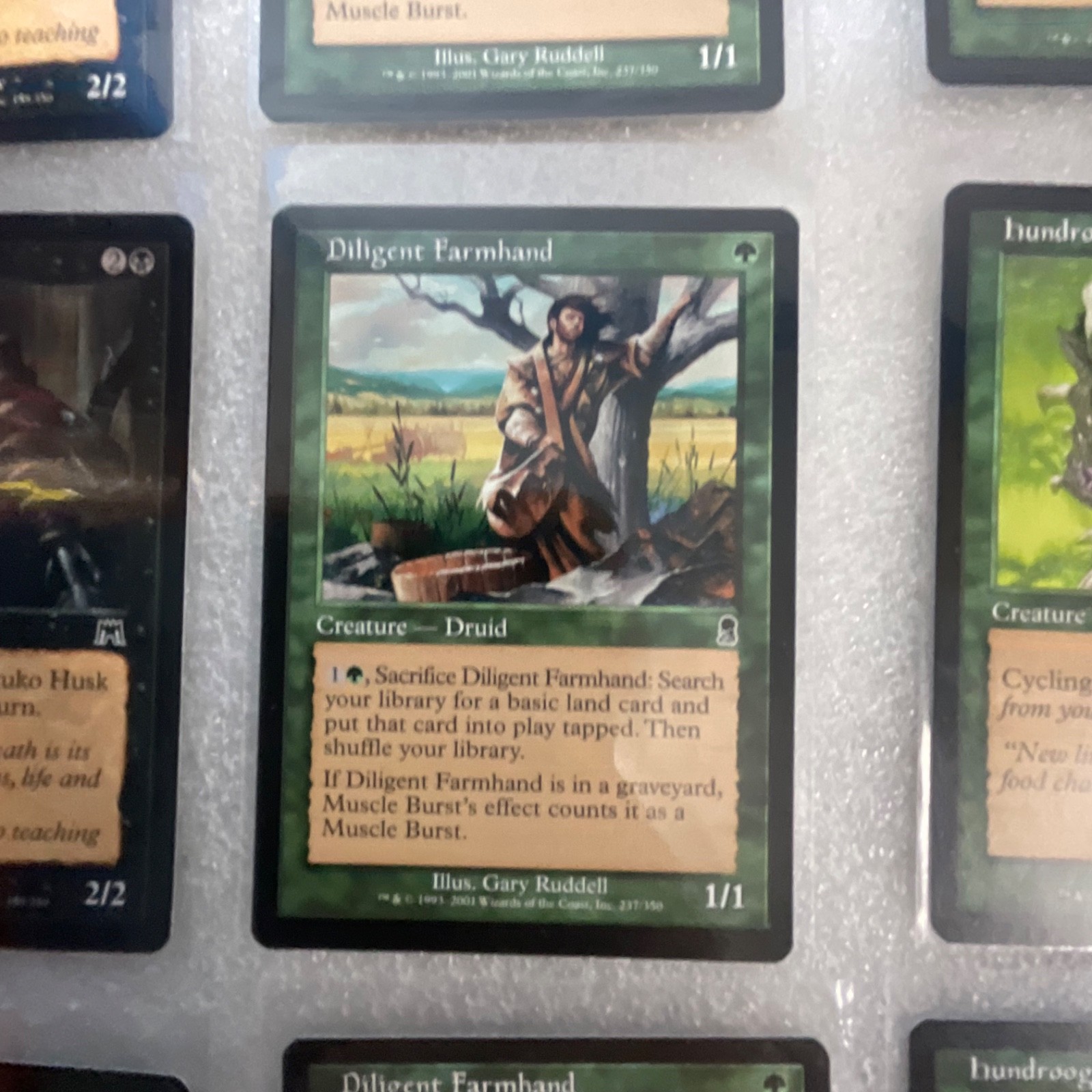 MTG 20 Card Green Black Lot Odyssey Mirrodin Molder Slug - Image 8