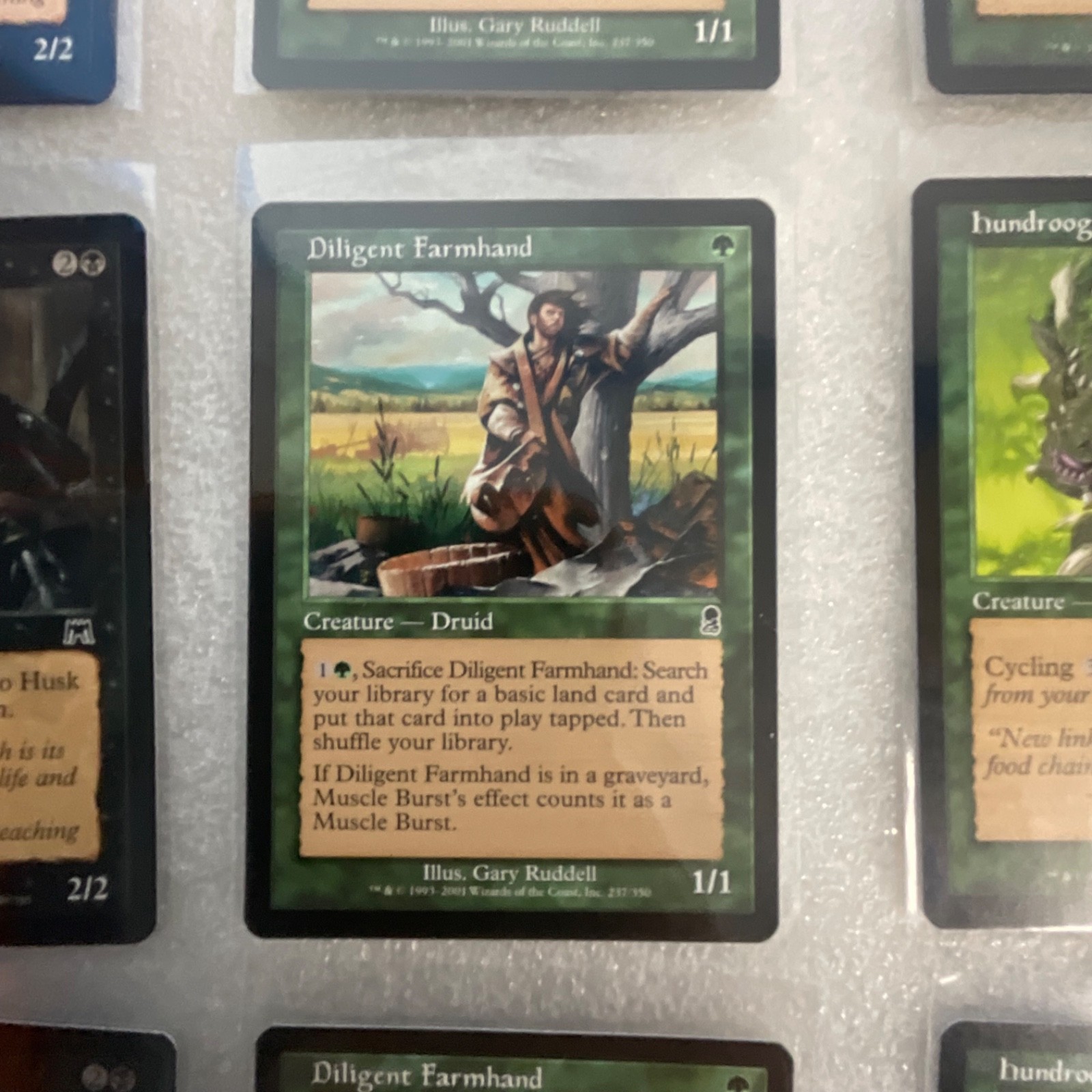 MTG 20 Card Green Black Lot Odyssey Mirrodin Molder Slug - Image 9