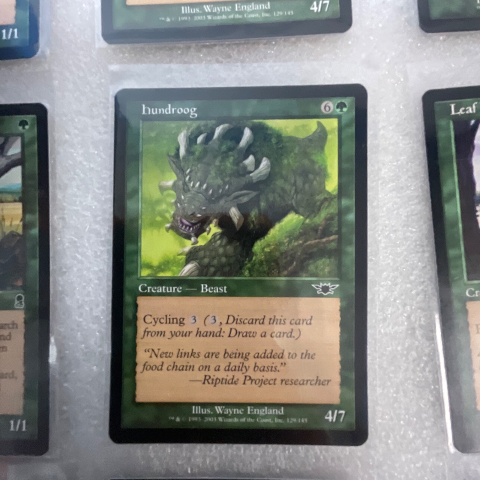 MTG 20 Card Green Black Lot Odyssey Mirrodin Molder Slug - Image 13