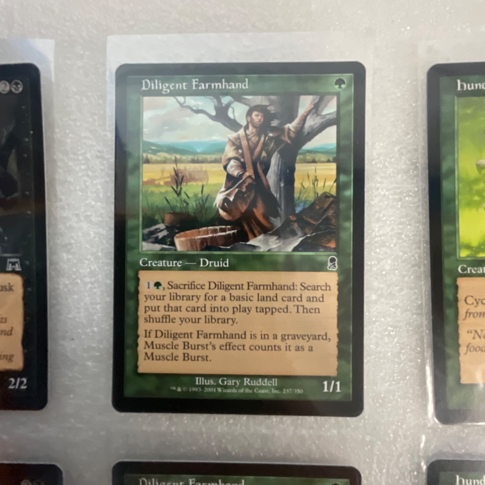 MTG 20 Card Green Black Lot Odyssey Mirrodin Molder Slug - Image 10