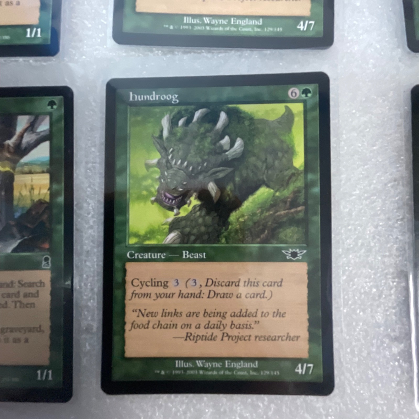 MTG 20 Card Green Black Lot Odyssey Mirrodin Molder Slug - Image 14