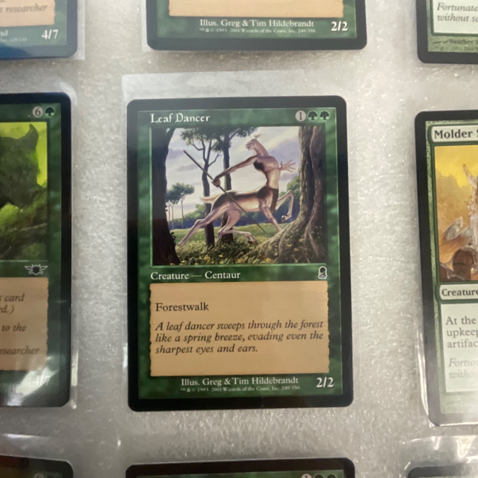 MTG 20 Card Green Black Lot Odyssey Mirrodin Molder Slug - Image 17