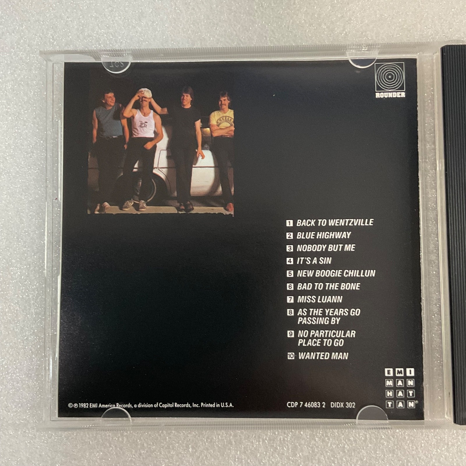 George Thorogood Bad To The Bone CD 1982 EMI-Manhattan Rock Album - Image 7