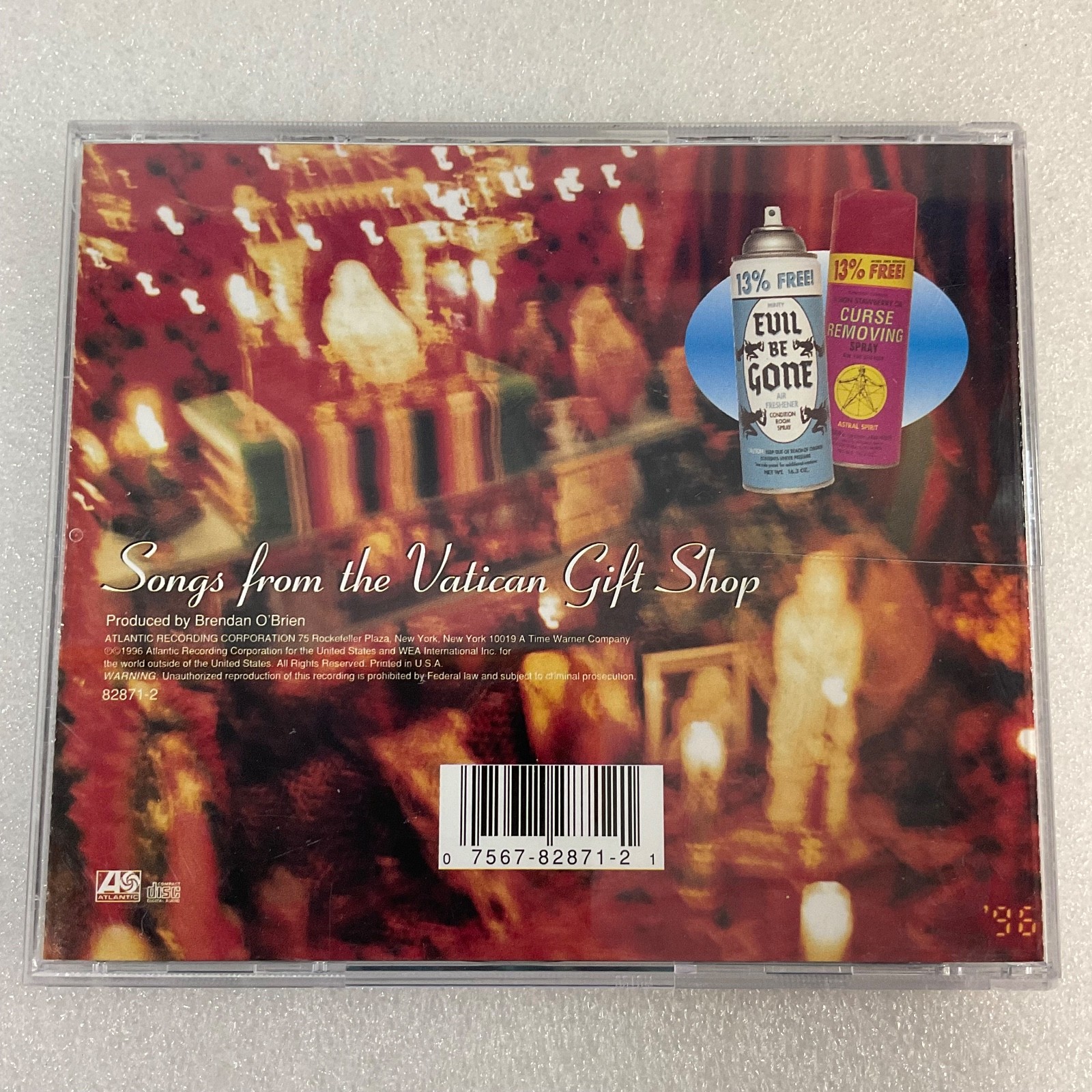 Stone Temple Pilots Tiny Music CD 1996 Songs from the Vatican Gift Shop - Image 2