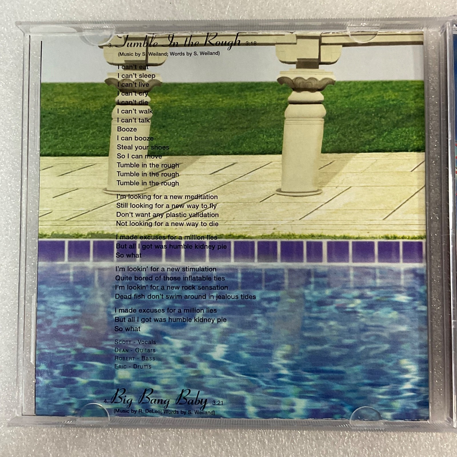 Stone Temple Pilots Tiny Music CD 1996 Songs from the Vatican Gift Shop - Image 8