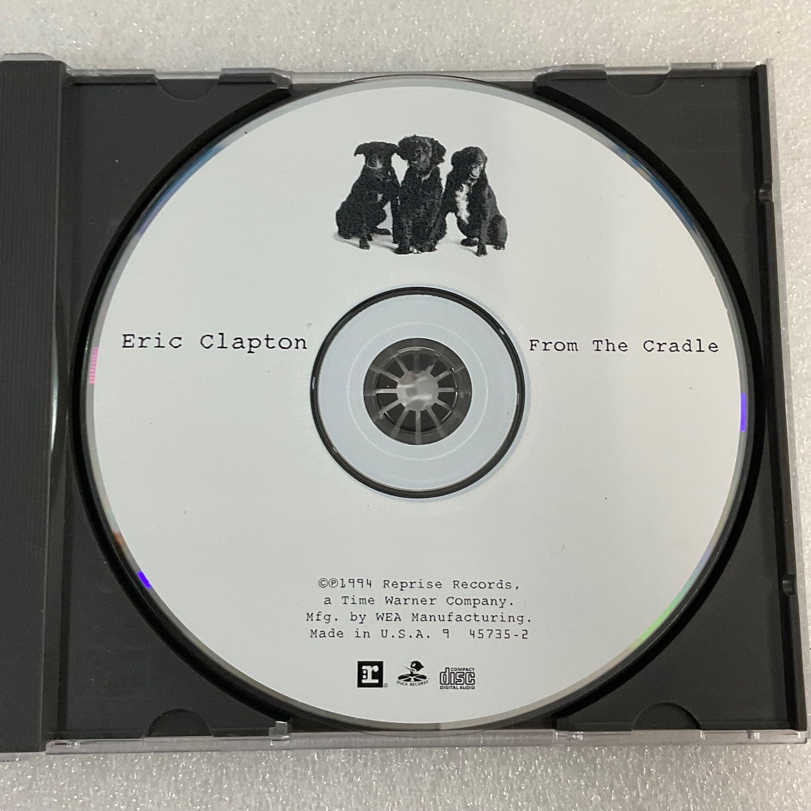Eric Clapton From The Cradle CD 1994 Reprise Blues Album - Image 8