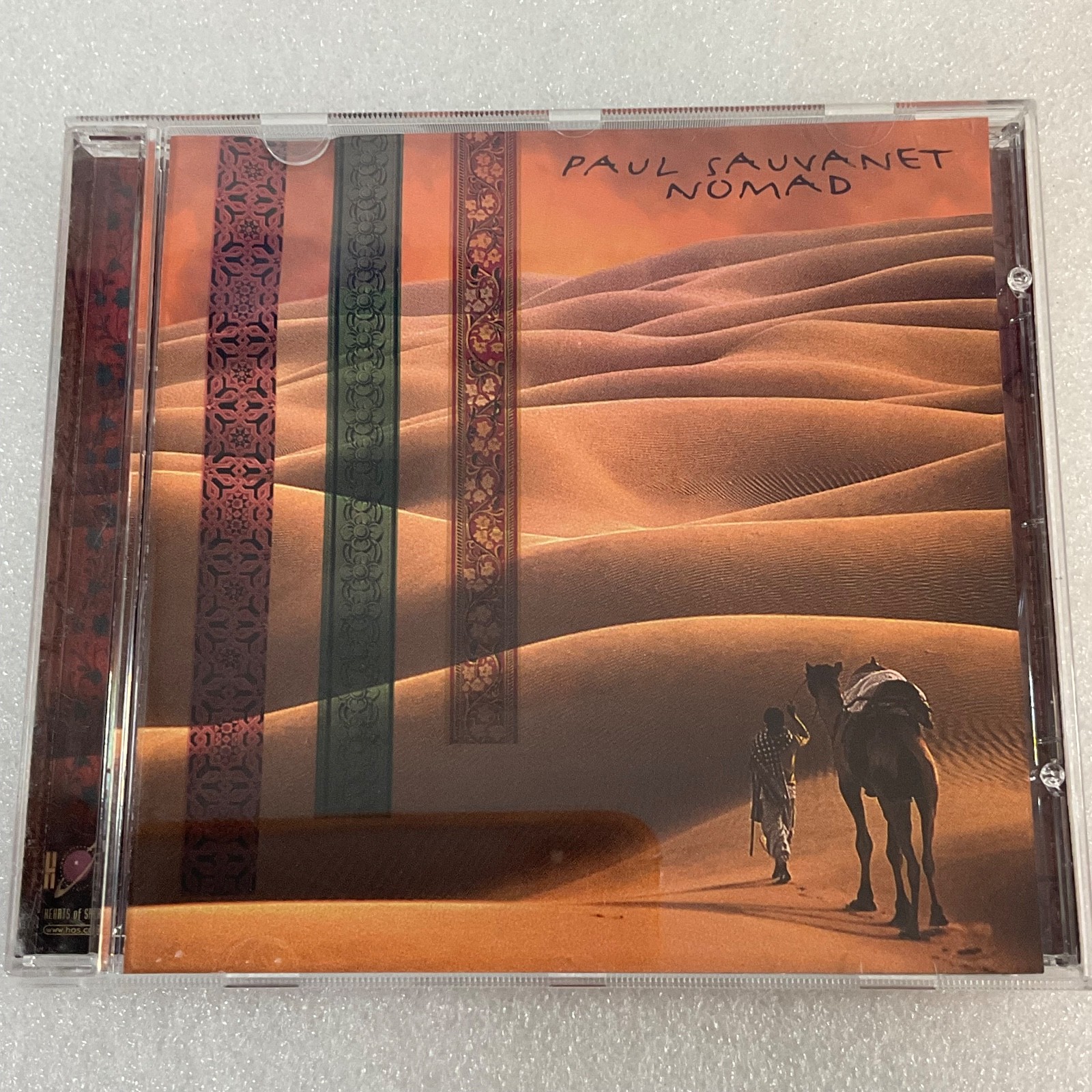 Paul Sauvanet Nomad CD Hearts of Space 1997 Ambient New Age Album - Image 1