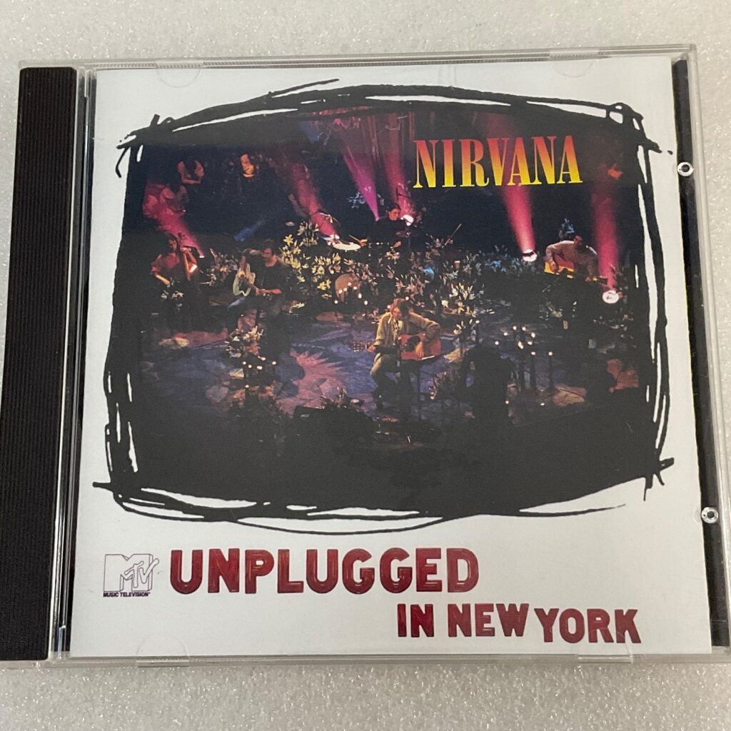 Nirvana MTV Unplugged in New York CD 1994 DGC DGCD-24727 Grunge Live Album - Image 1