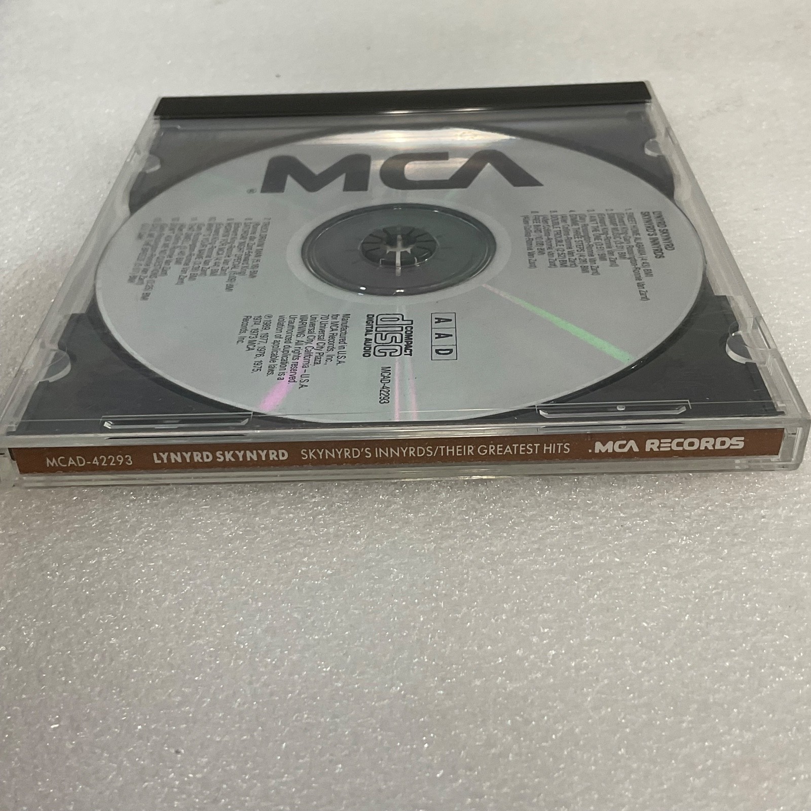 Lynyrd Skynyrd Skynyrd’s Innyrds CD Greatest Hits MCA No Front Insert - Image 5