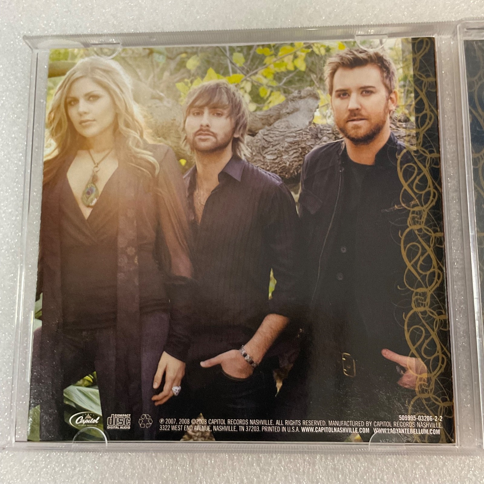 Lady Antebellum Self Titled CD 2008 Country Album Capitol Nashville - Image 7