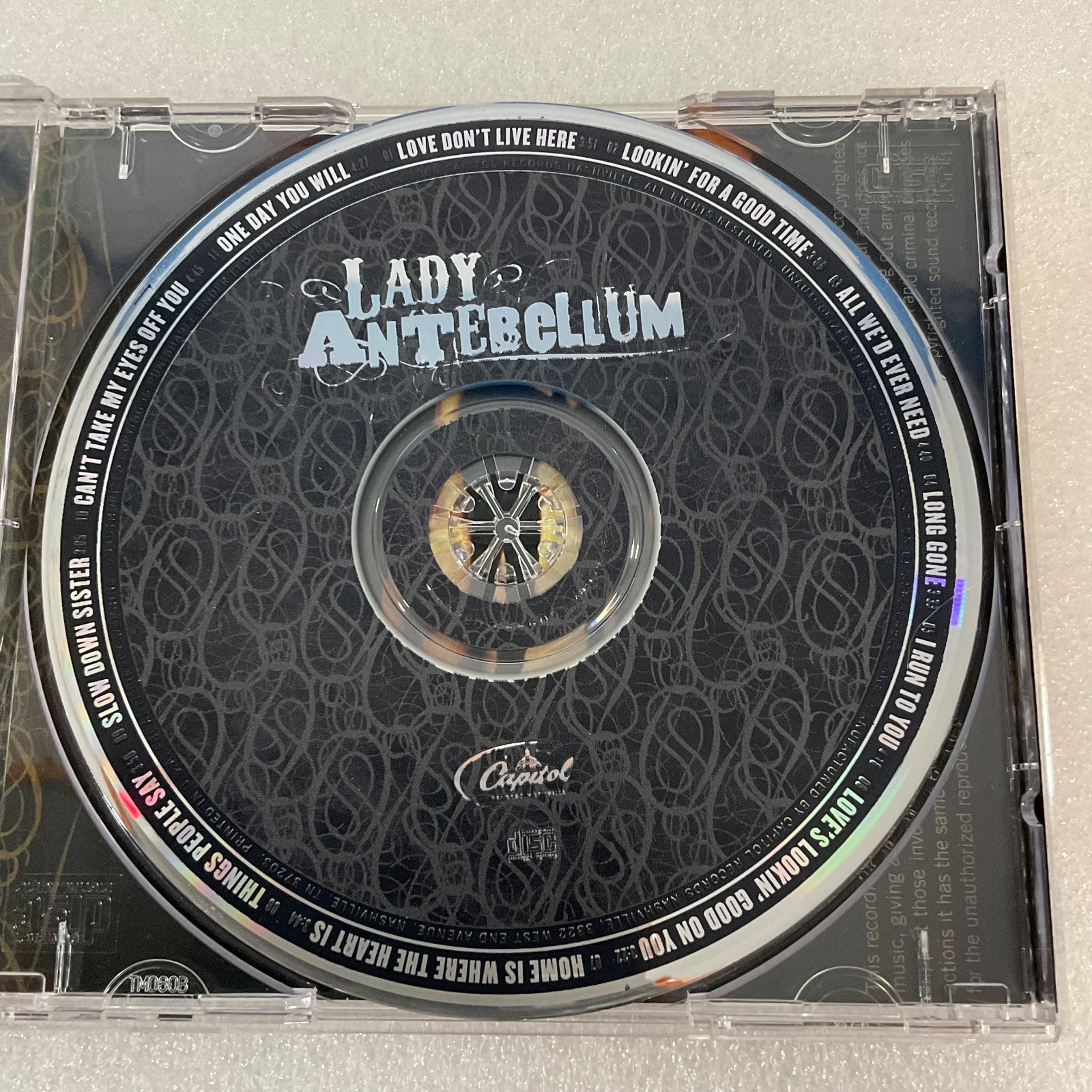 Lady Antebellum Self Titled CD 2008 Country Album Capitol Nashville - Image 8