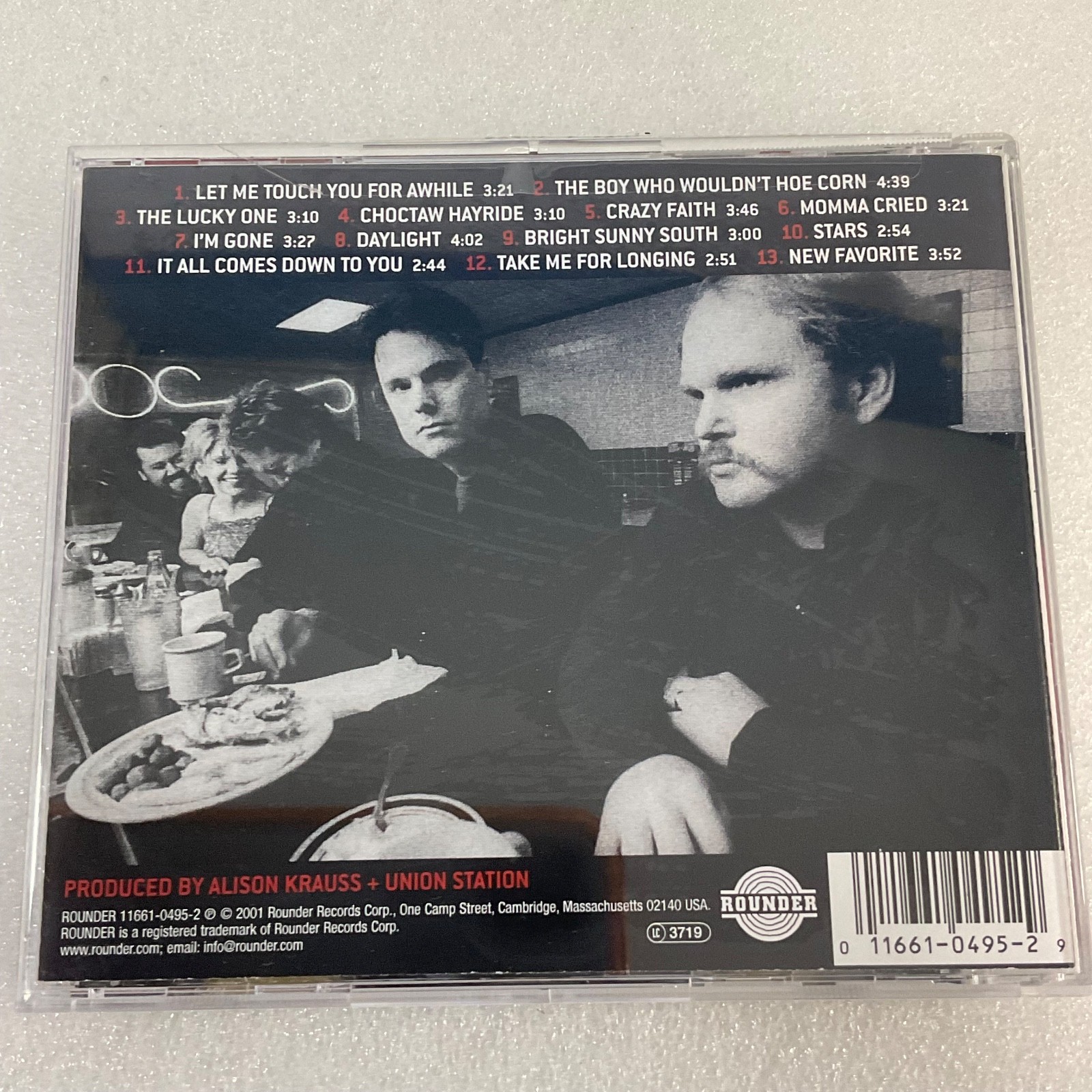 Alison Krauss + Union Station New Favorite CD 2001 Rounder 11661-0495-2 - Image 2