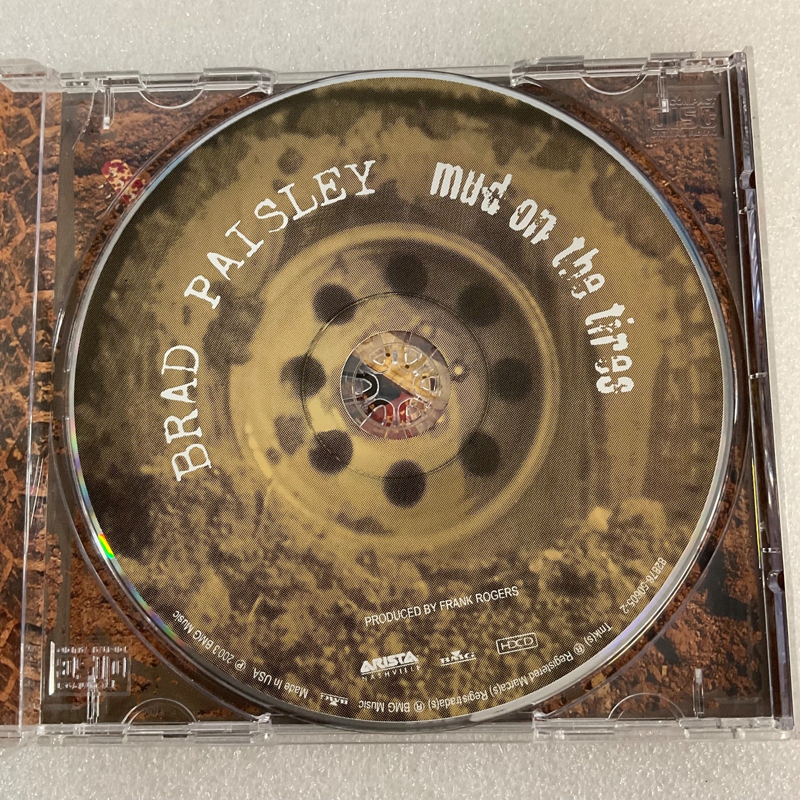 Brad Paisley Mud on the Tires CD 2003 Arista Country Album - Image 8