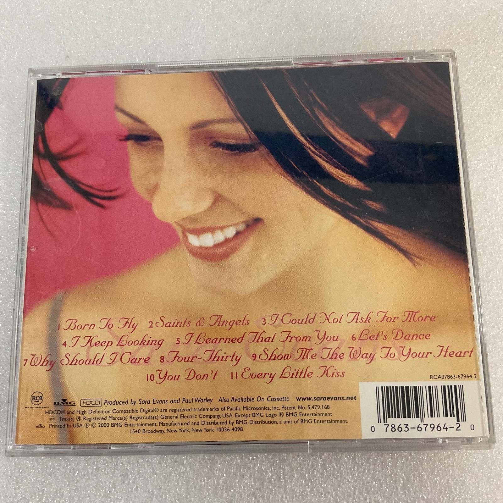 Sara Evans Born to Fly CD 2000 RCA Country Album - Image 2
