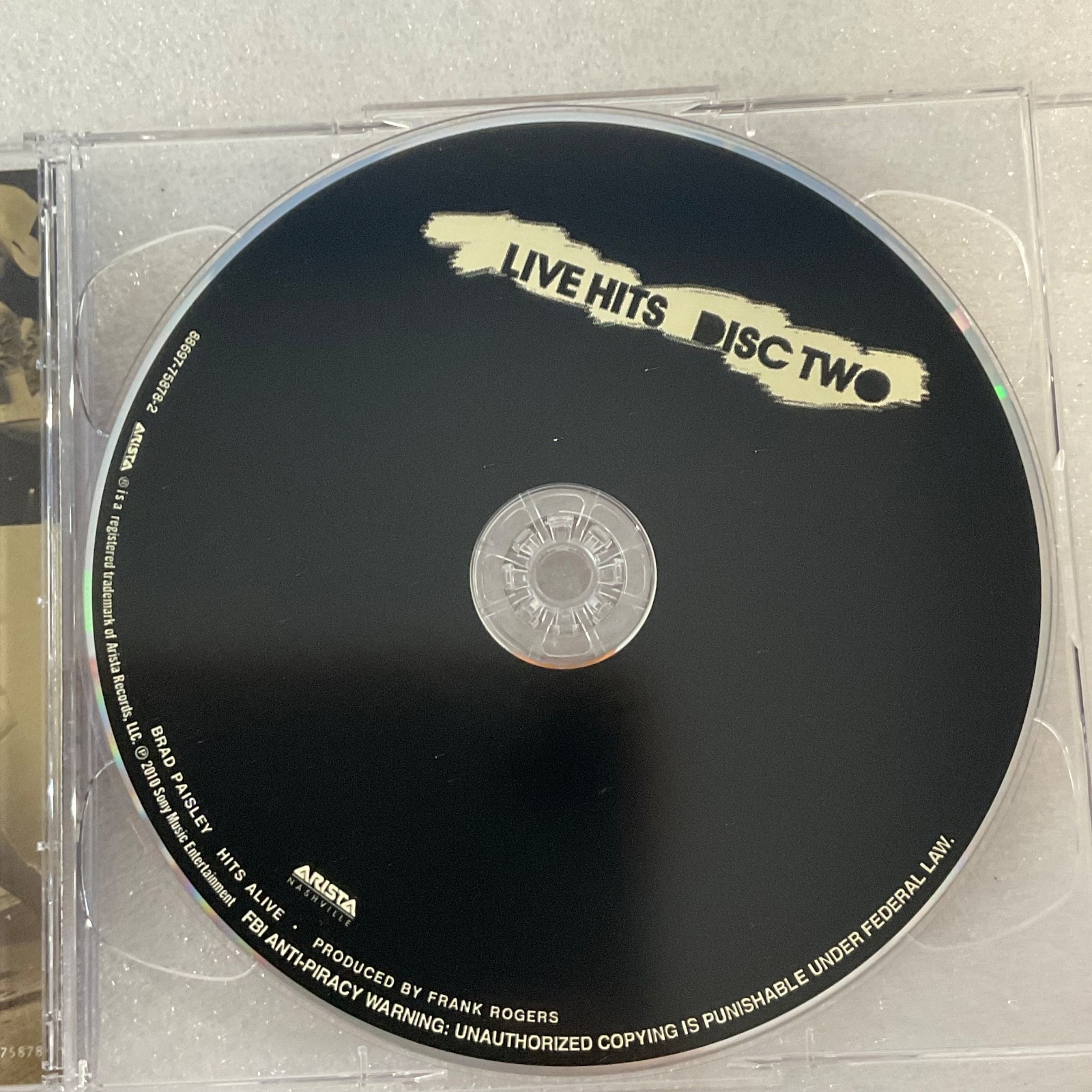 Brad Paisley Hits Alive 2 CD Set 2010 Arista Country Album - Image 10