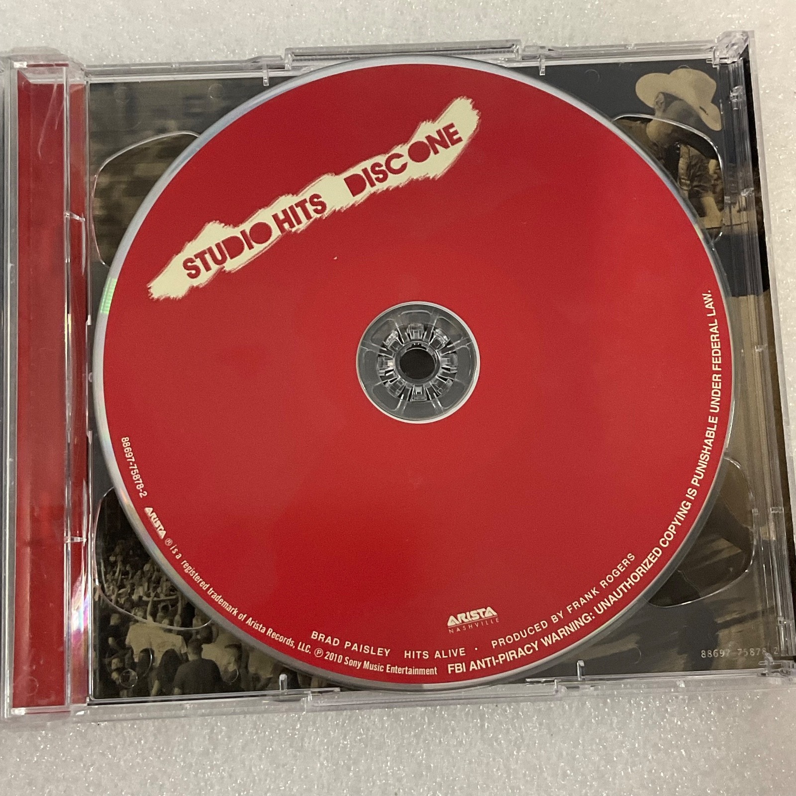 Brad Paisley Hits Alive 2 CD Set 2010 Arista Country Album - Image 8
