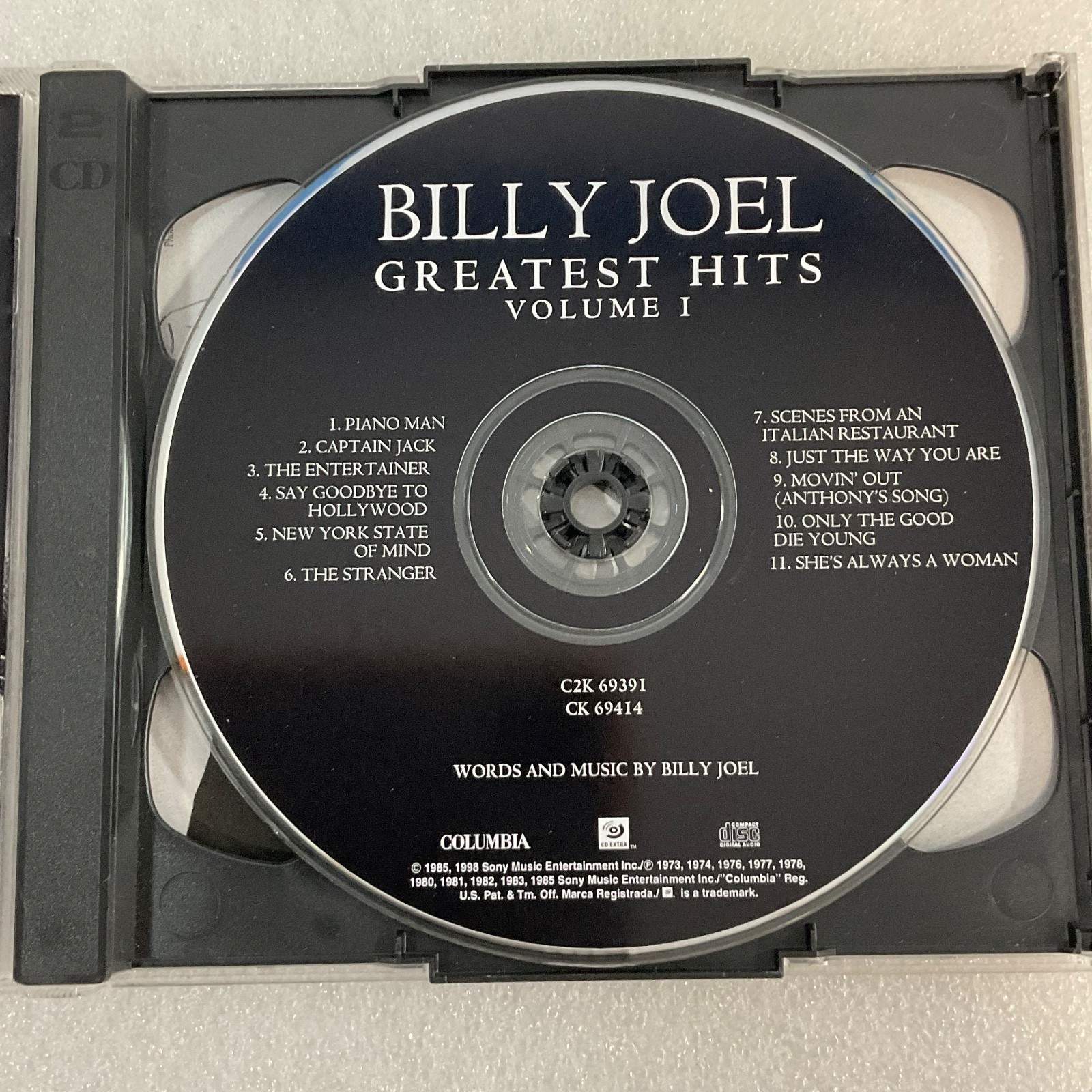 Billy Joel Greatest Hits Volume I & II 2 CD Set Columbia Records - Image 8