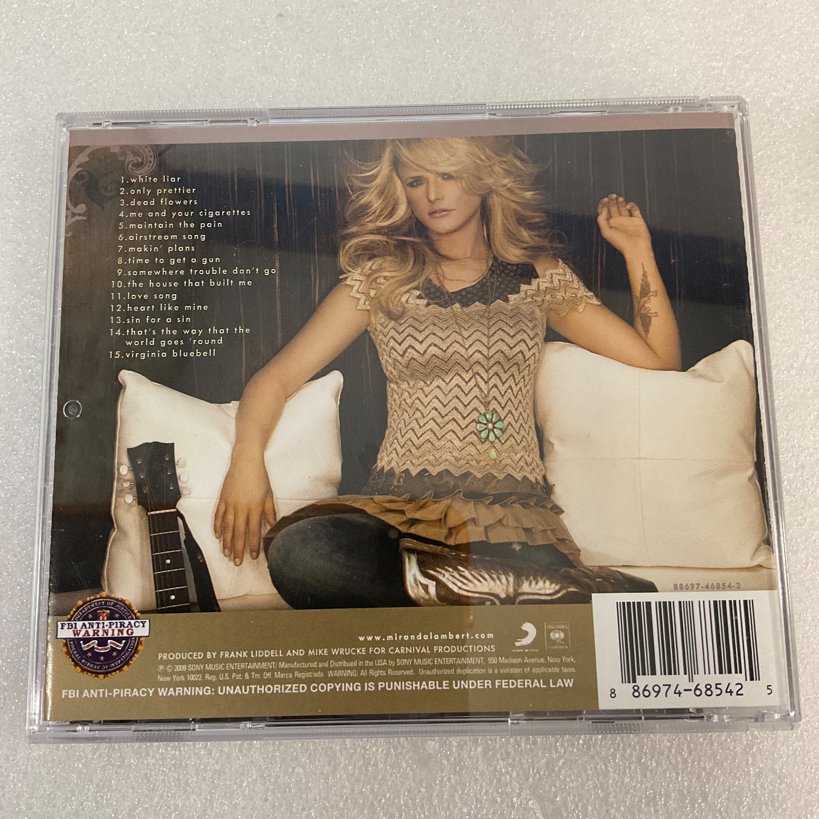Miranda Lambert Revolution CD 2009 Sony Music Country Album - Image 2