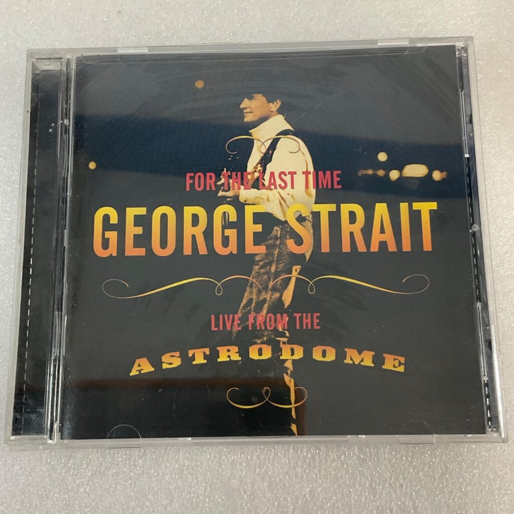 George Strait For The Last Time Live From The Astrodome CD 2003 MCA Nashville - Image 1
