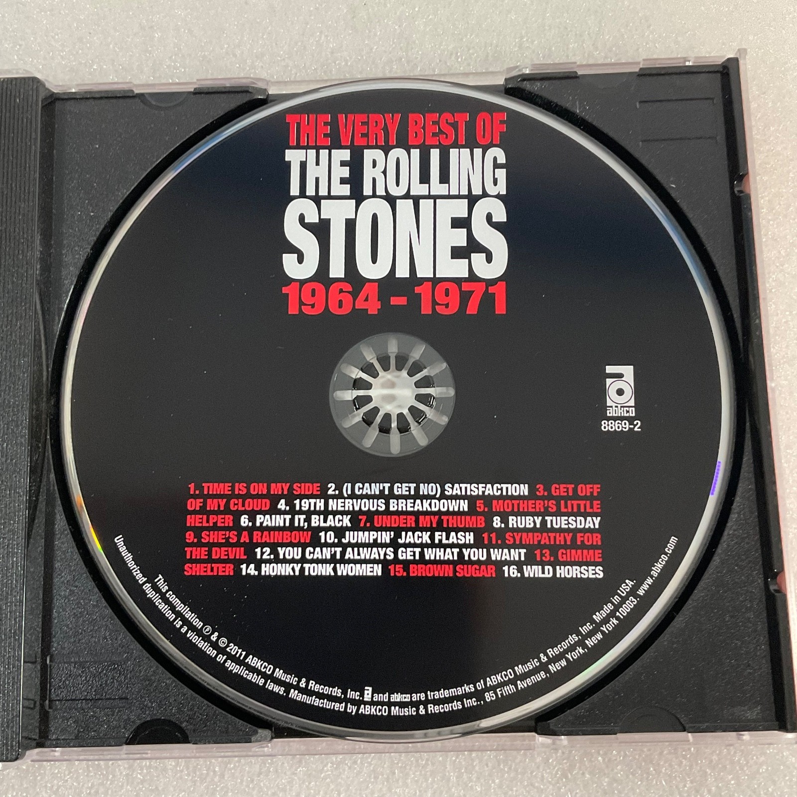The Very Best of The Rolling Stones 1964-1971 CD ABKCO Hits Compilation - Image 8