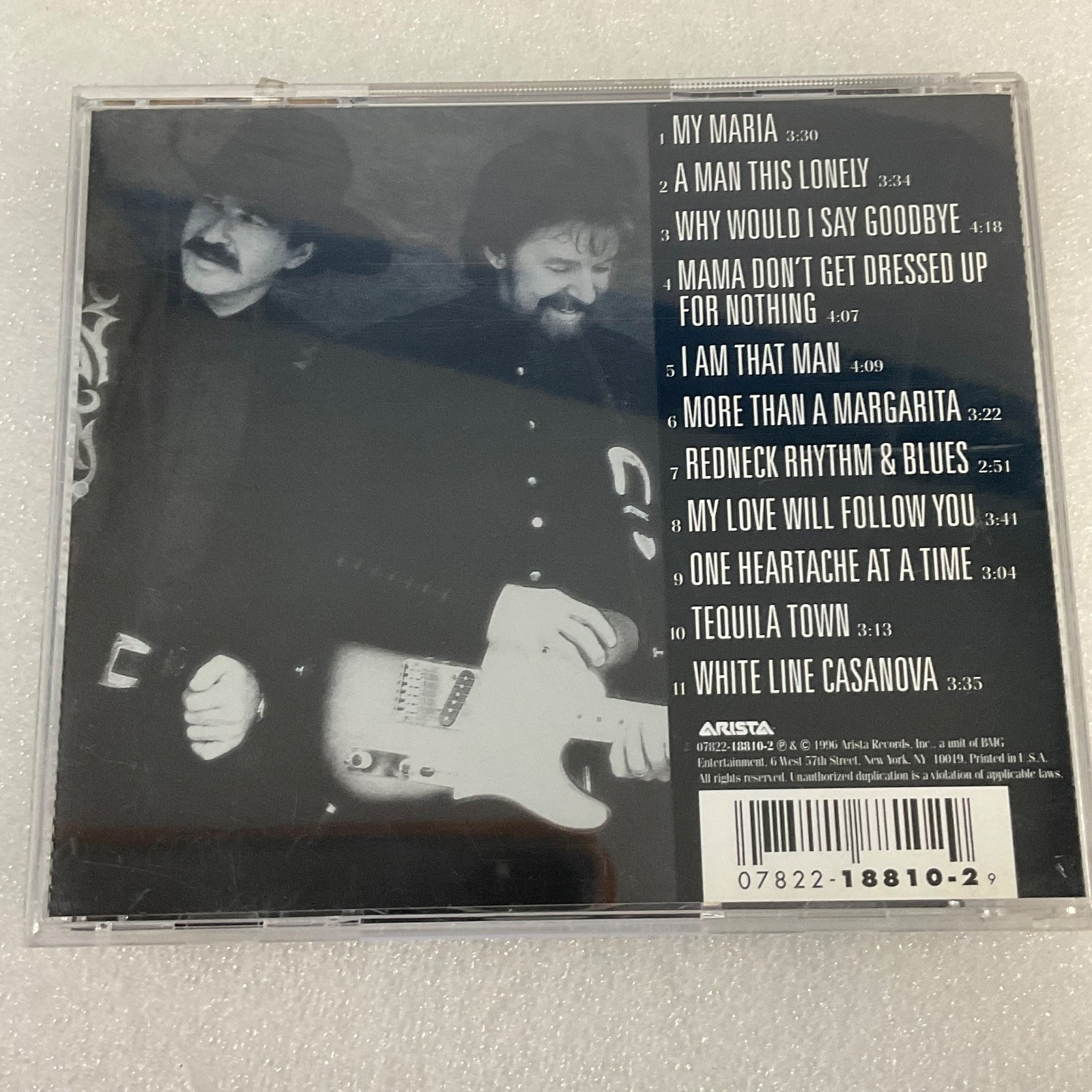 Brooks & Dunn Borderline CD Album Country 1996 Arista - Image 2