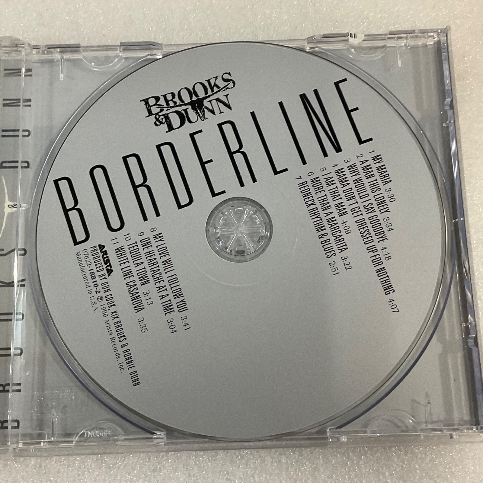 Brooks & Dunn Borderline CD Album Country 1996 Arista - Image 8